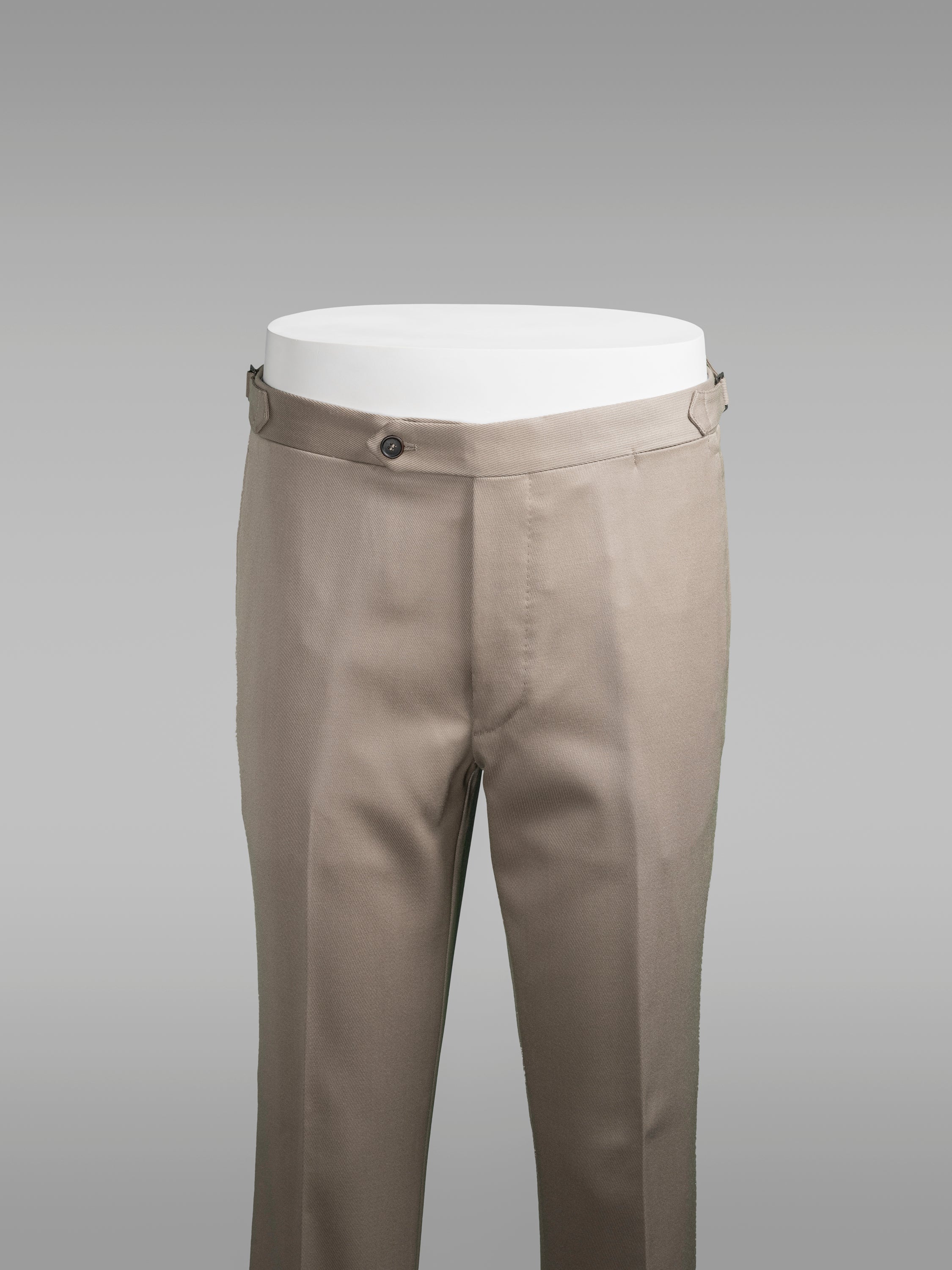 Fawn Brown Cavalry Twill Trousers