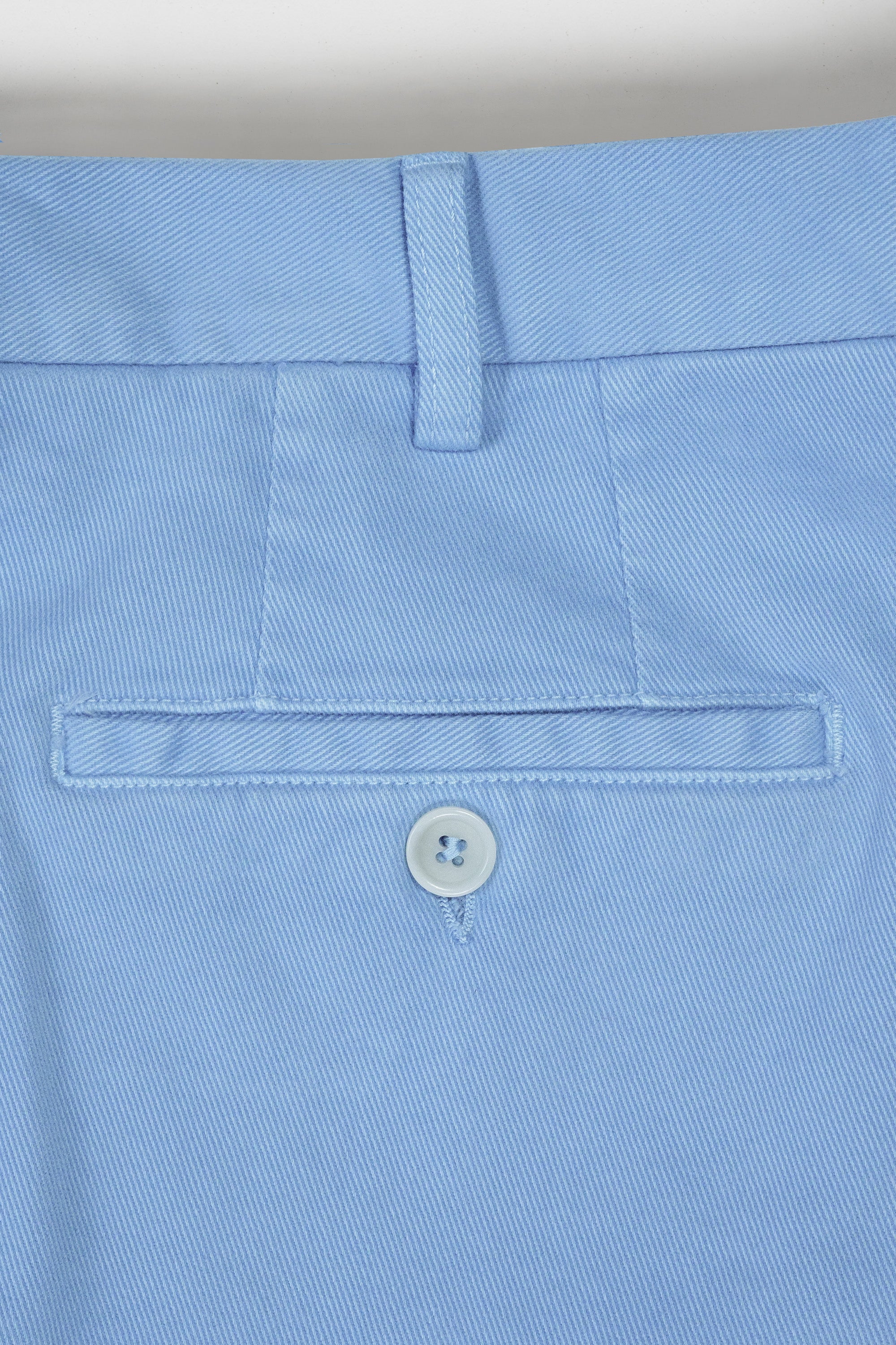 Pantaloni sportivi in cotone elasticizzato azzurro