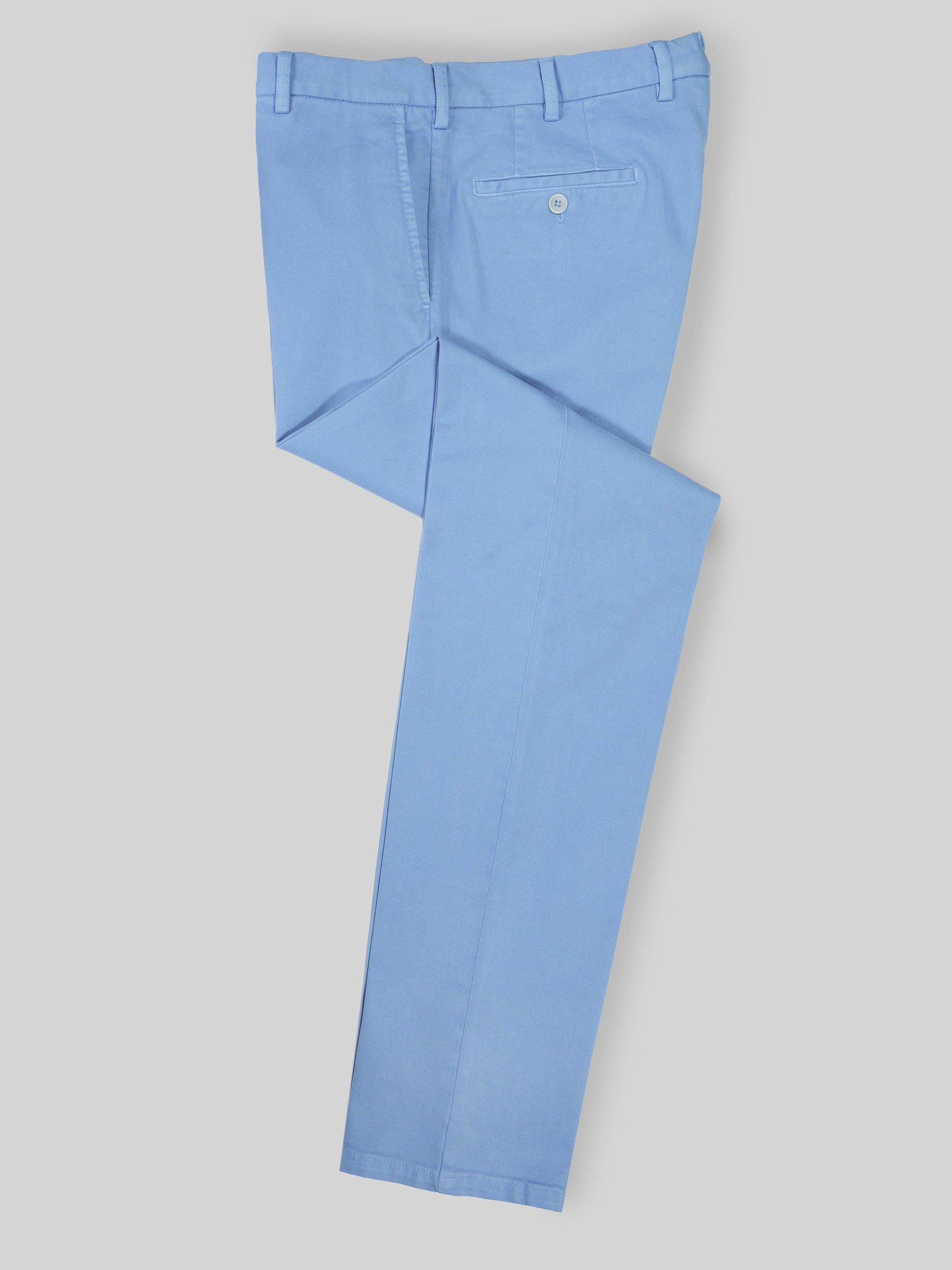 Pantaloni sportivi in cotone elasticizzato azzurro