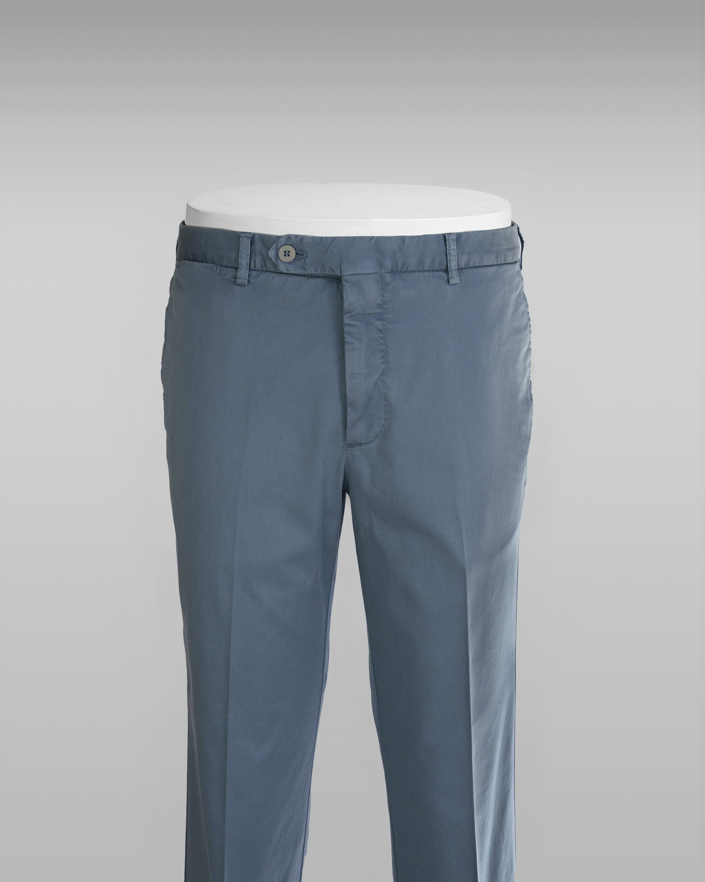 Pantaloni sportivi in cotone supima blu denim