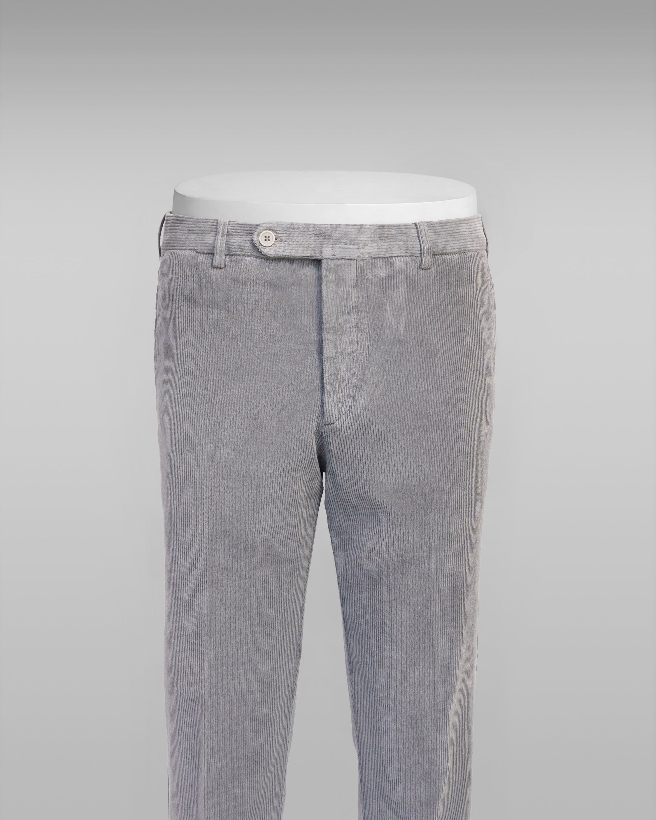 Grey corduroy sport trousers
