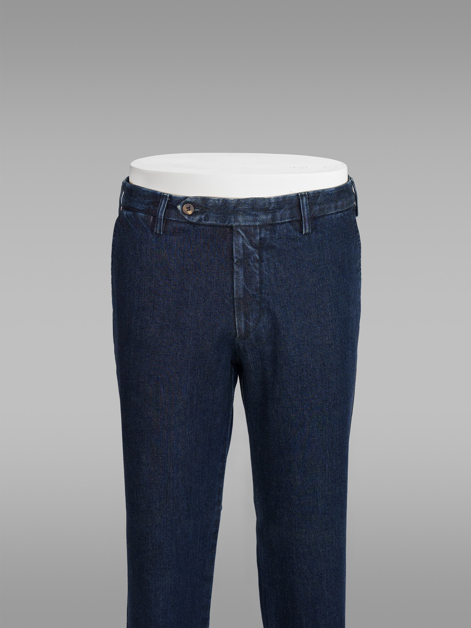 Pantaloni sportivi in cotone denim blu scuro