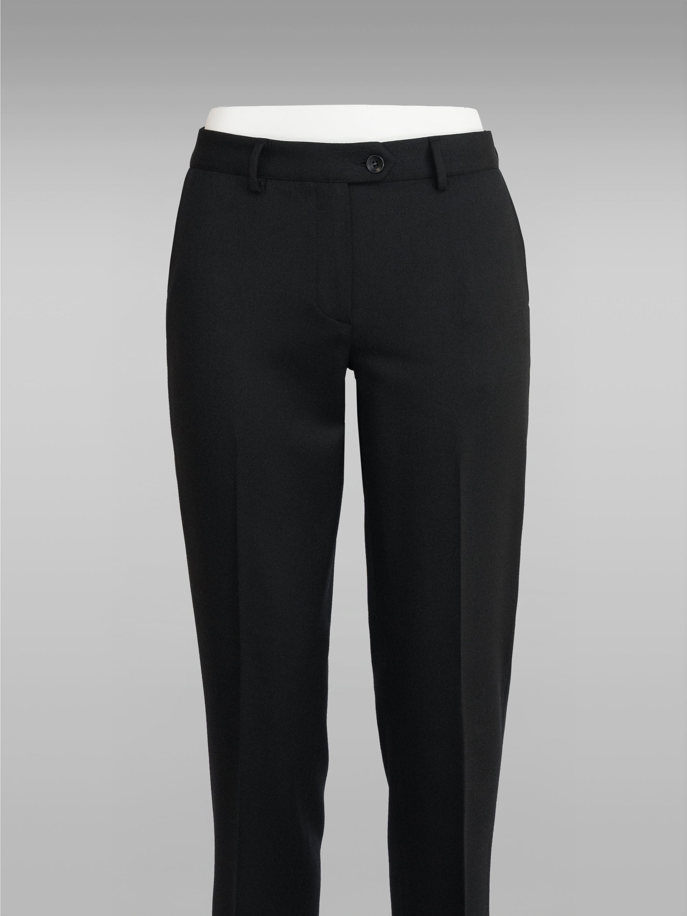 Pantaloni da donna a vita piatta (disponibili in 2 colori)