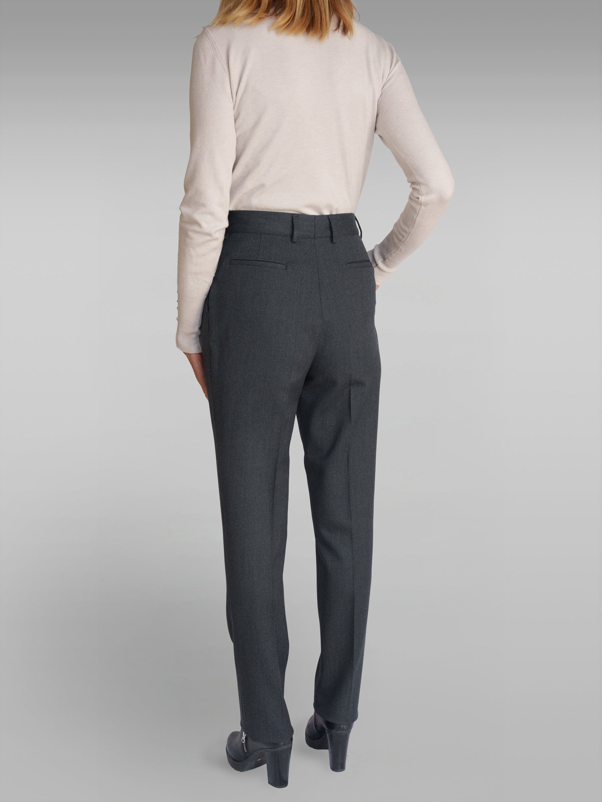 Pantaloni da donna a 2 pieghe (disponibili in 2 colori)