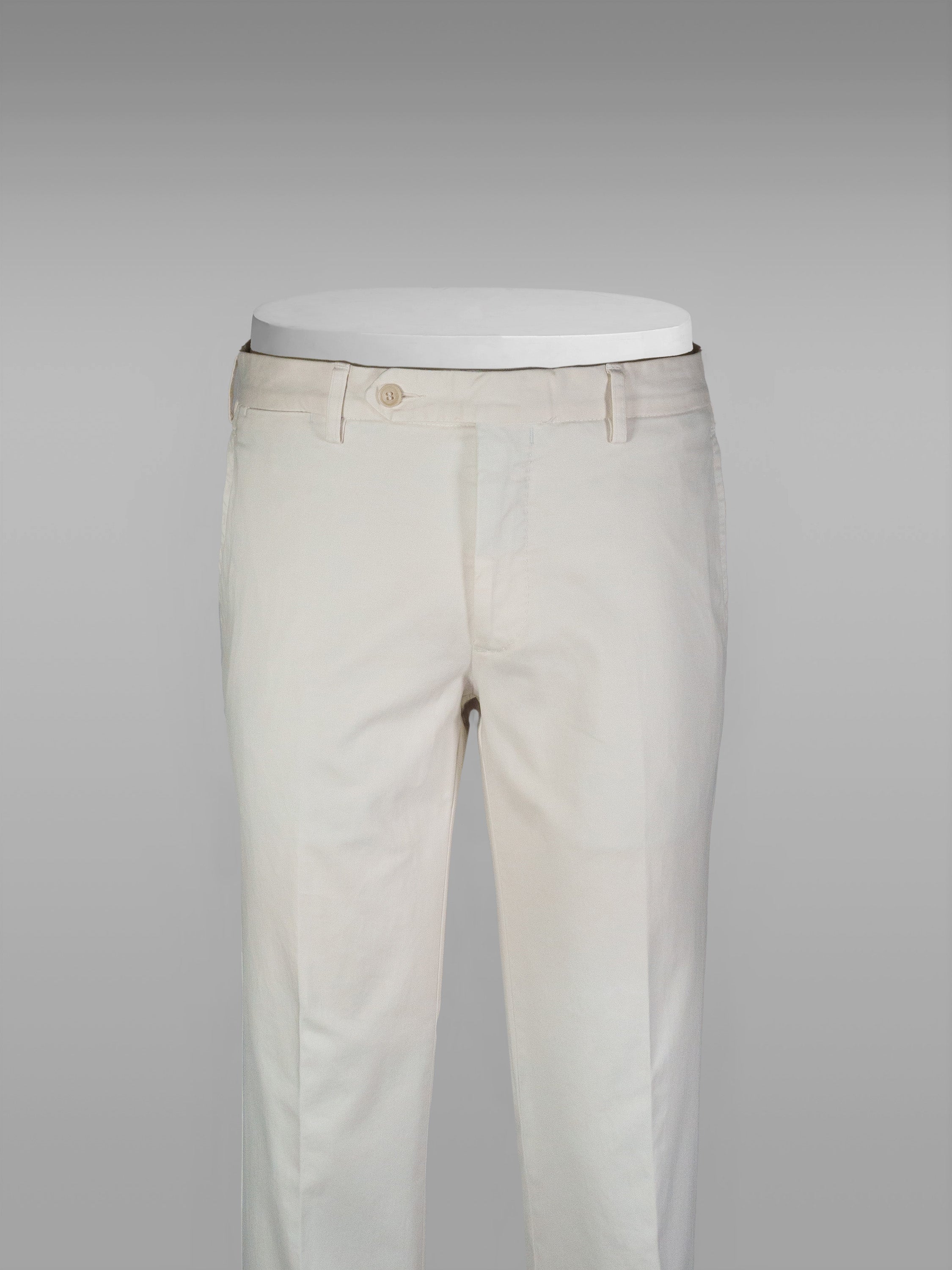 Pantaloni sportivi in cotone e cashmere beige chiaro