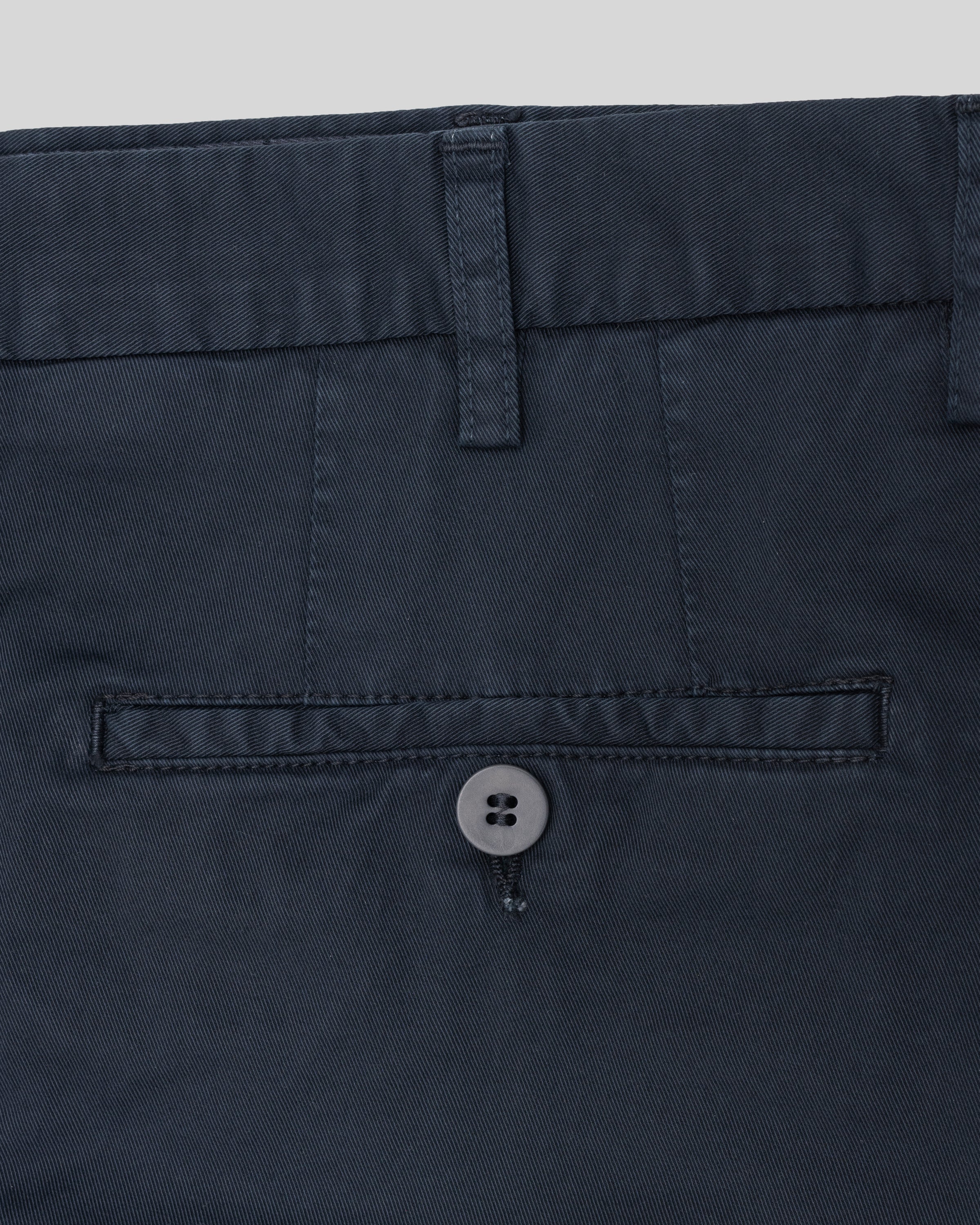 Bermuda sportivi in cotone elastan blu scuro