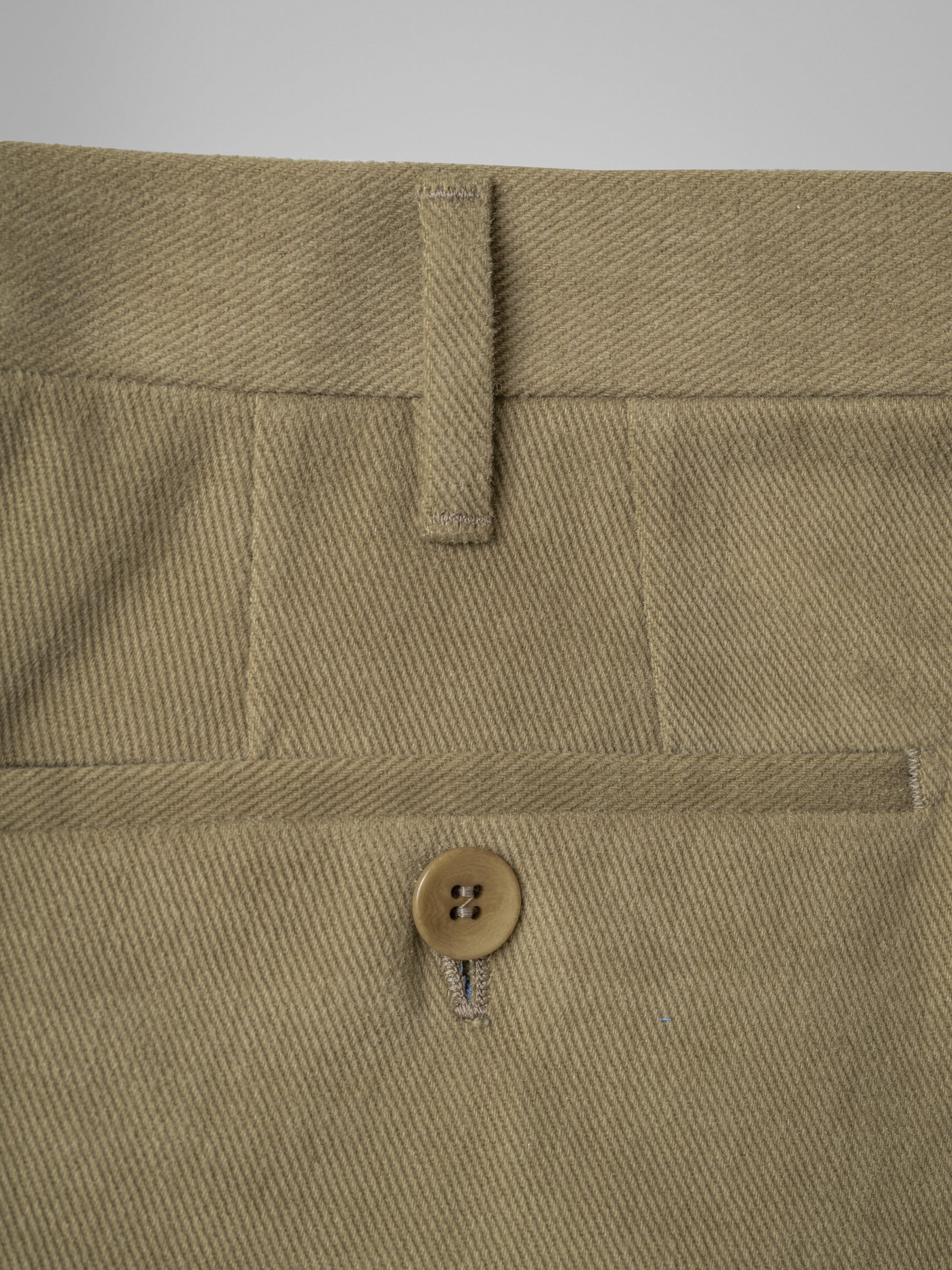 Pantaloni invernali in cotone, vestibilità regolare, colore beige chiaro