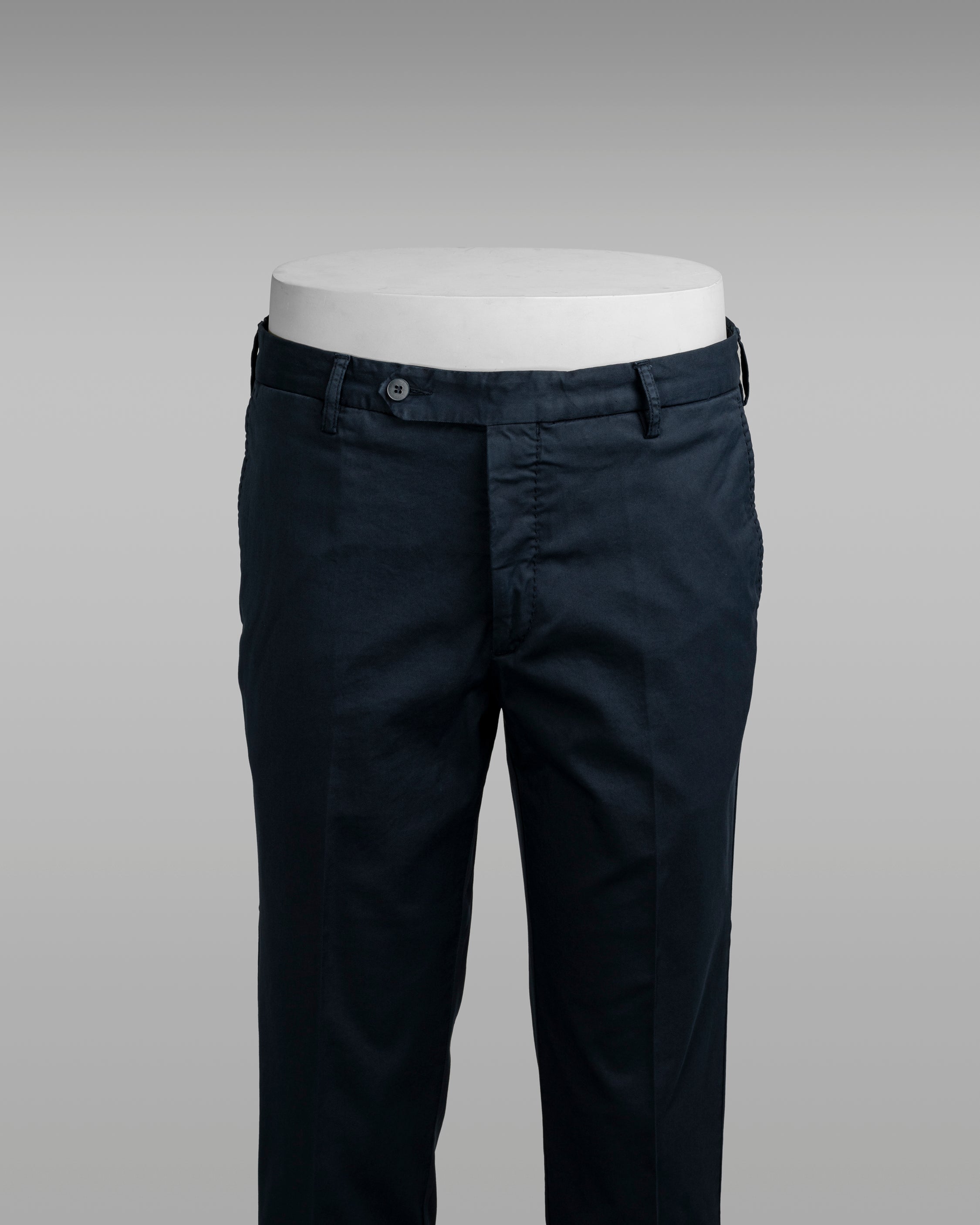 Pantaloni sportivi in cotone supima blu scuro