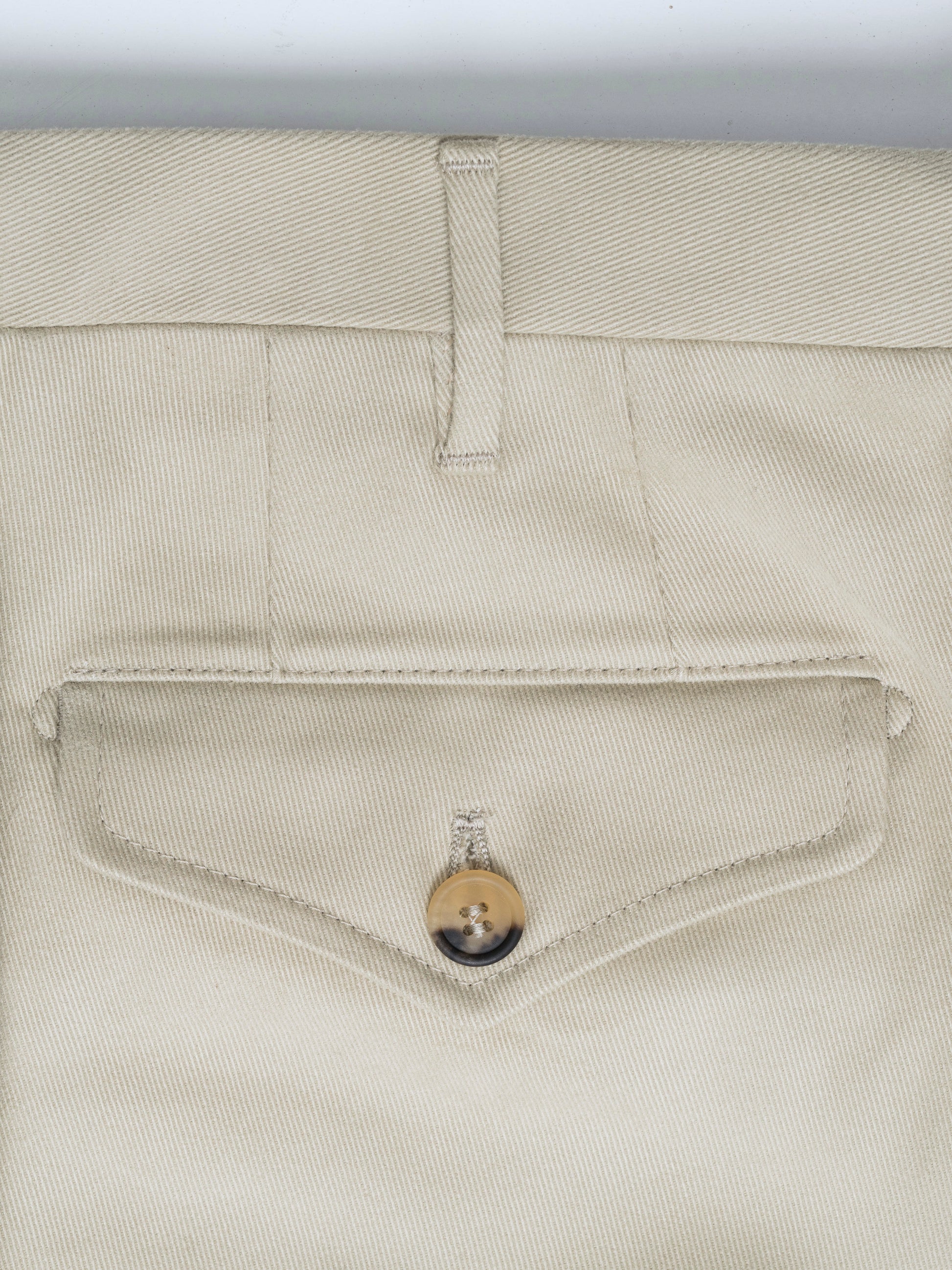 Tasche cargo in cotone elastan beige chiaro