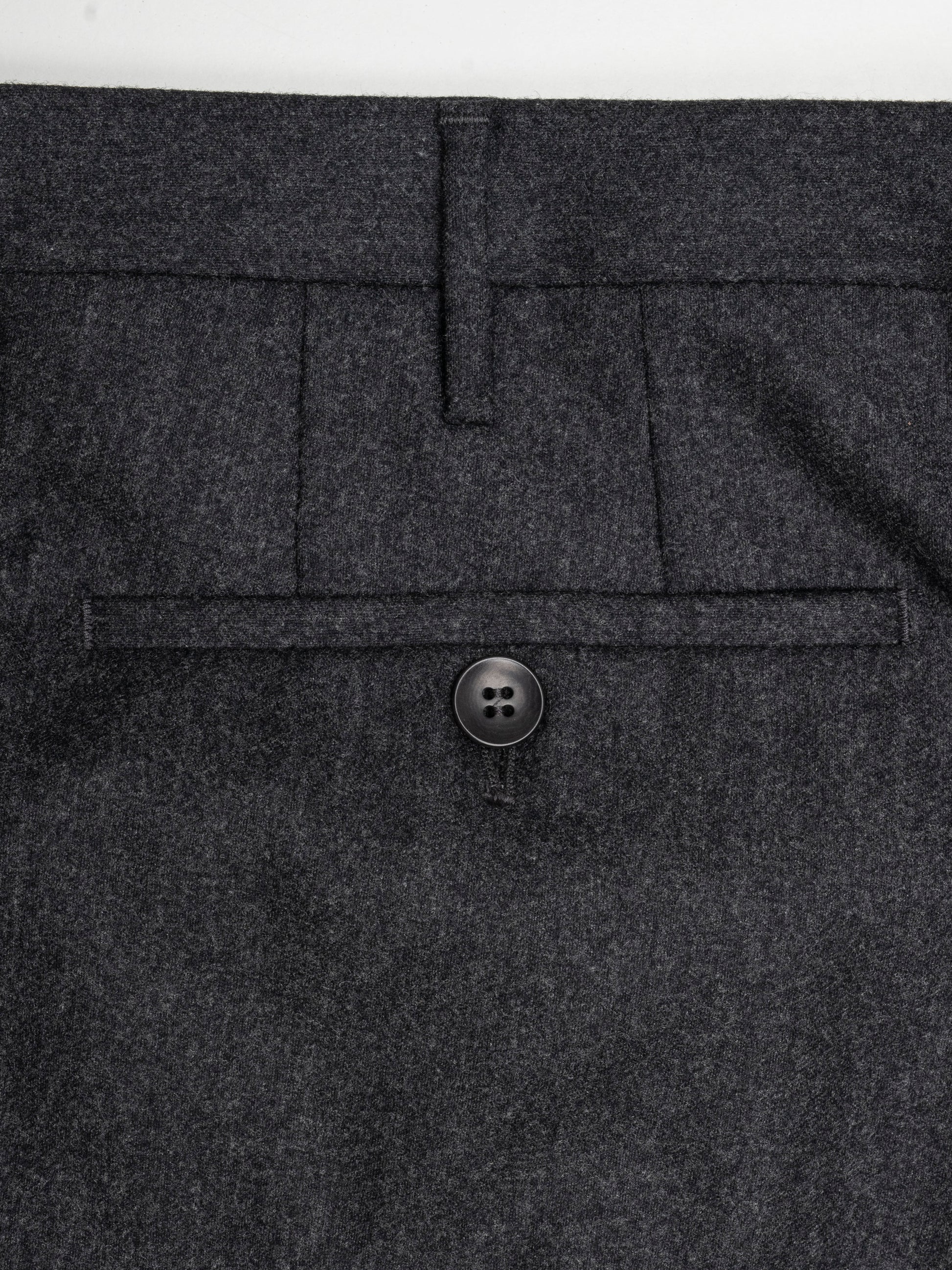 Pantaloni in flanella grigio scuro