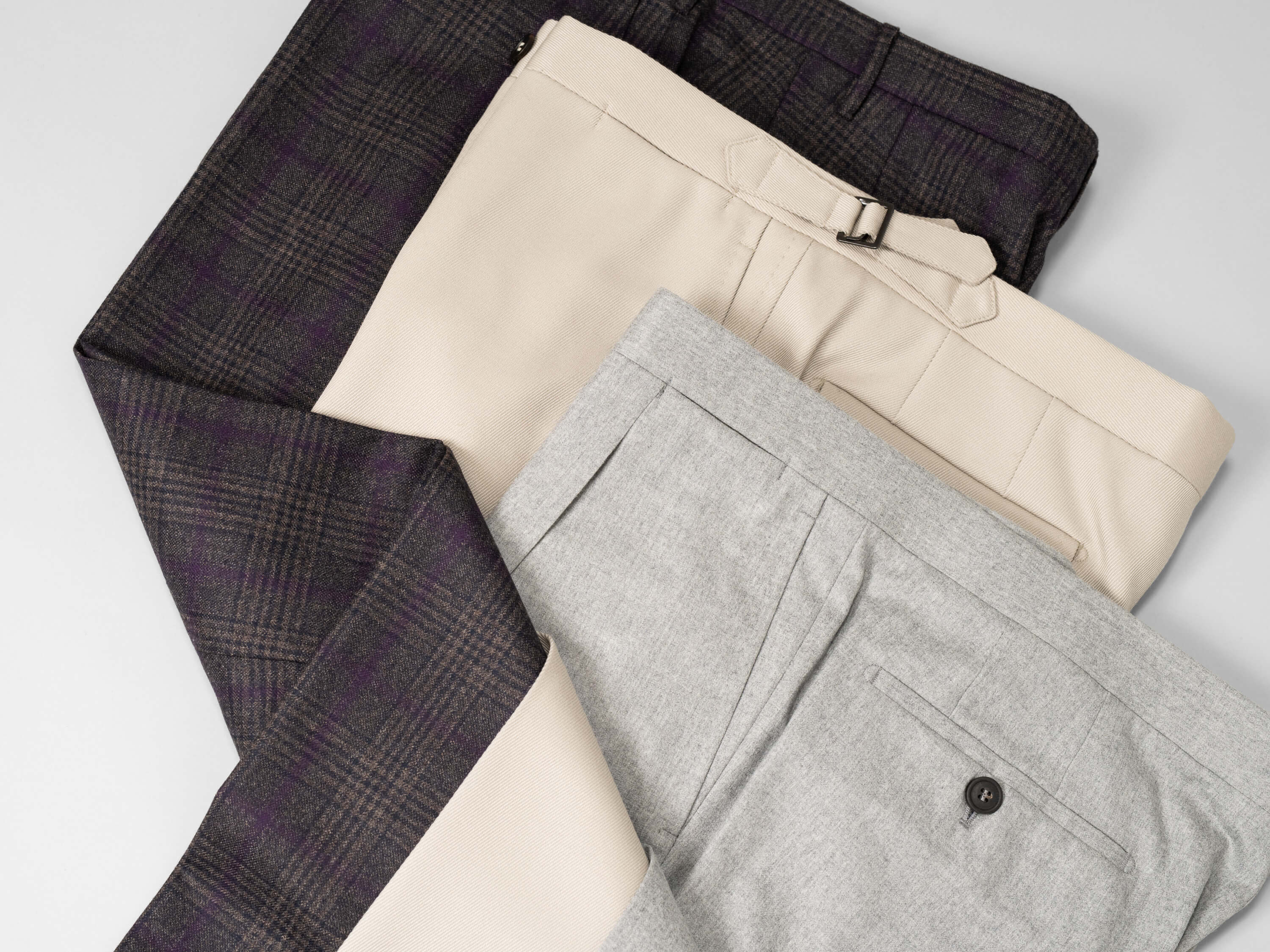 Single Pleated Trousers 