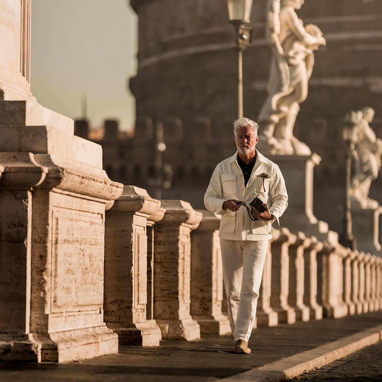 Linen Trousers. Crafted in Italy