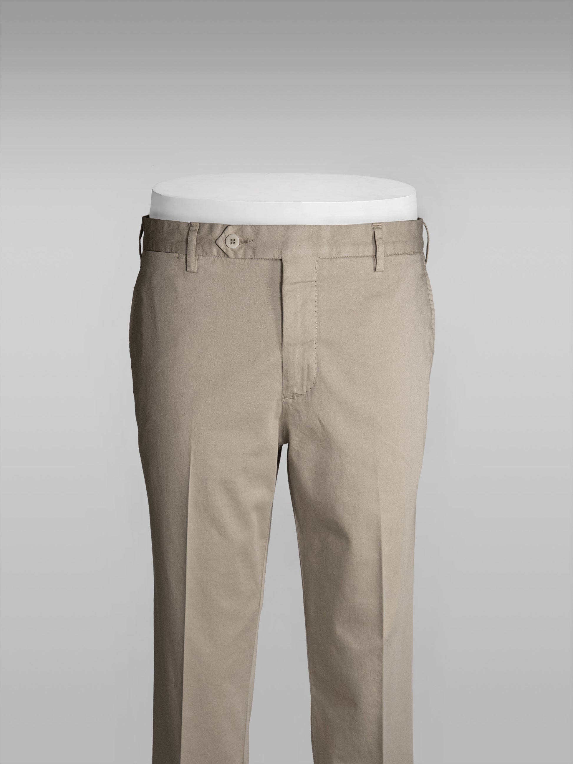 Sand satin cotton silk sport trousers