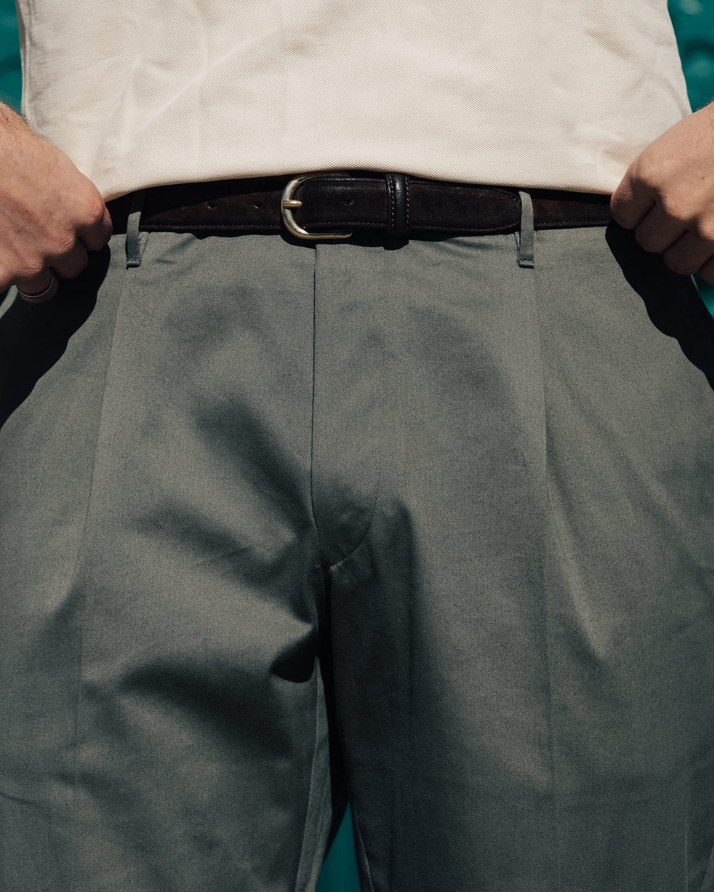 Pleated Pants