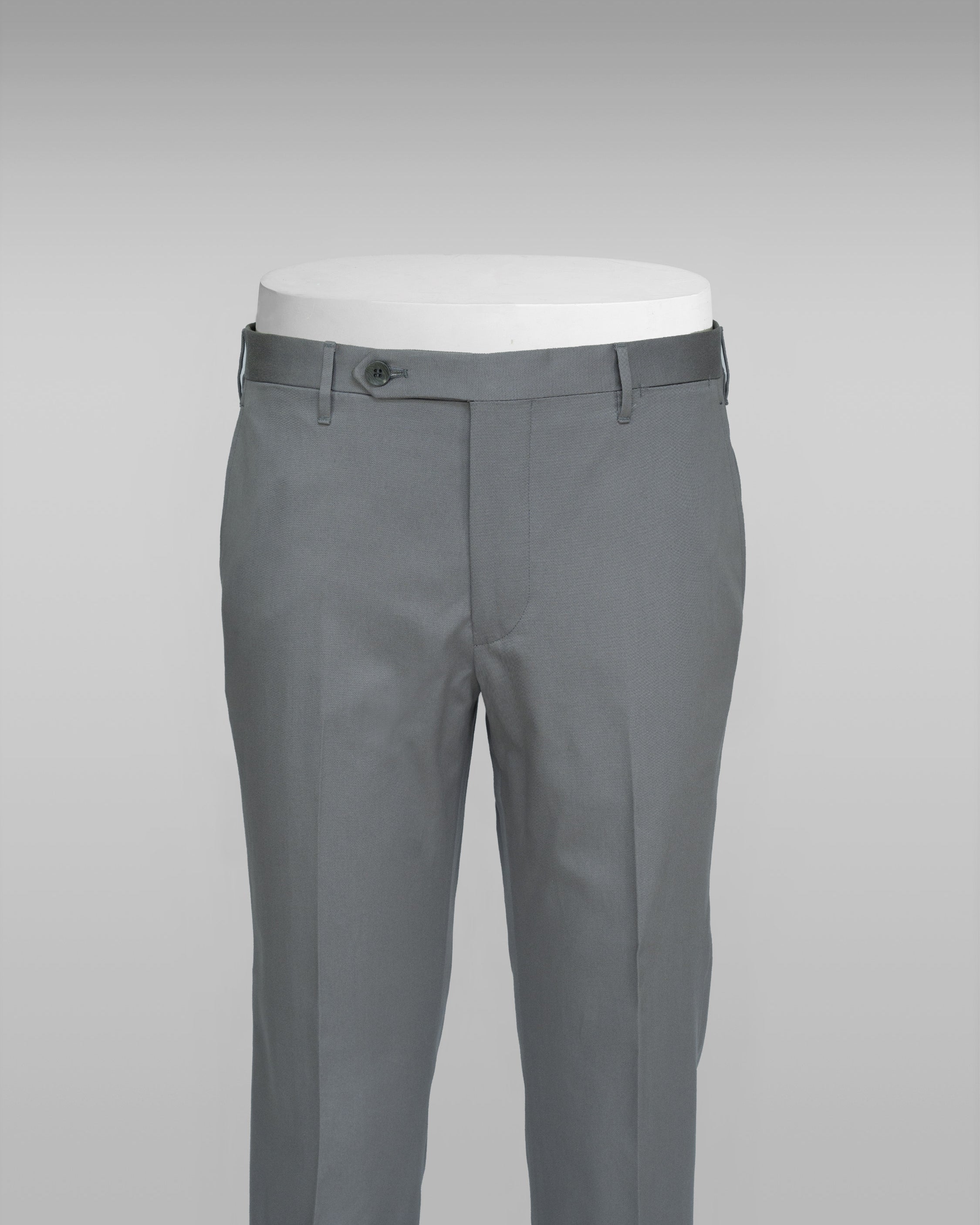 Grey cotton trousers