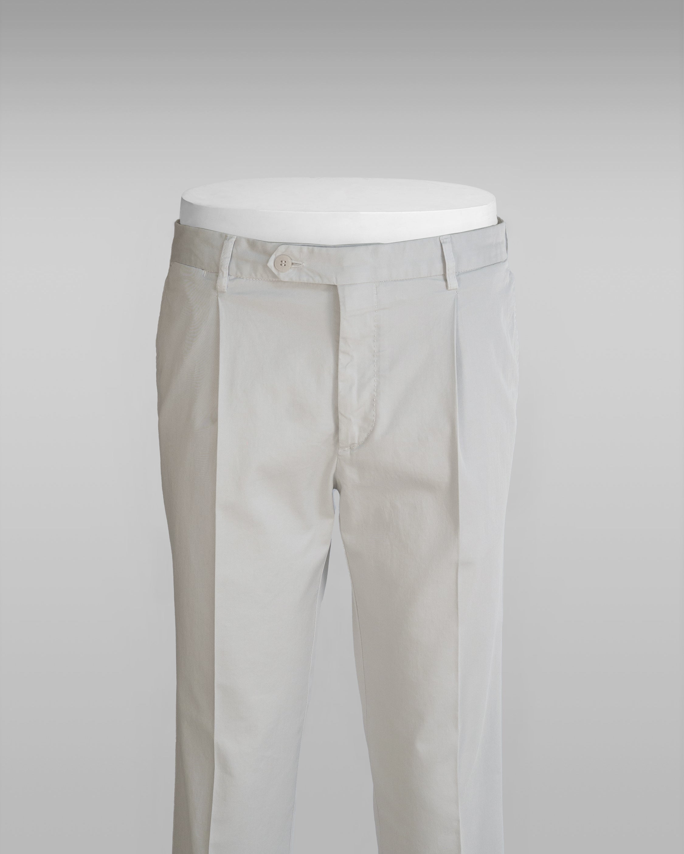 Ice cotton supima sport trousers 1 pleat