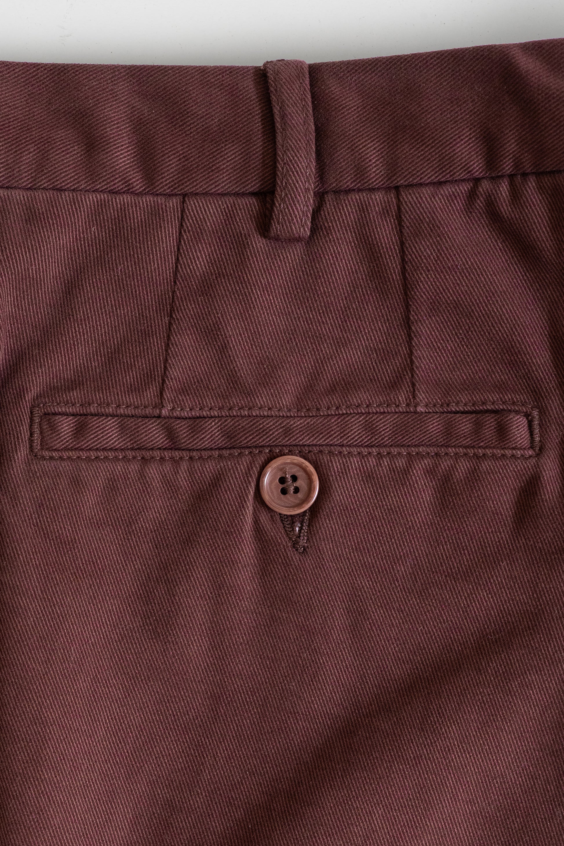 Bordeaux cotton cashmere sport trousers WINTER