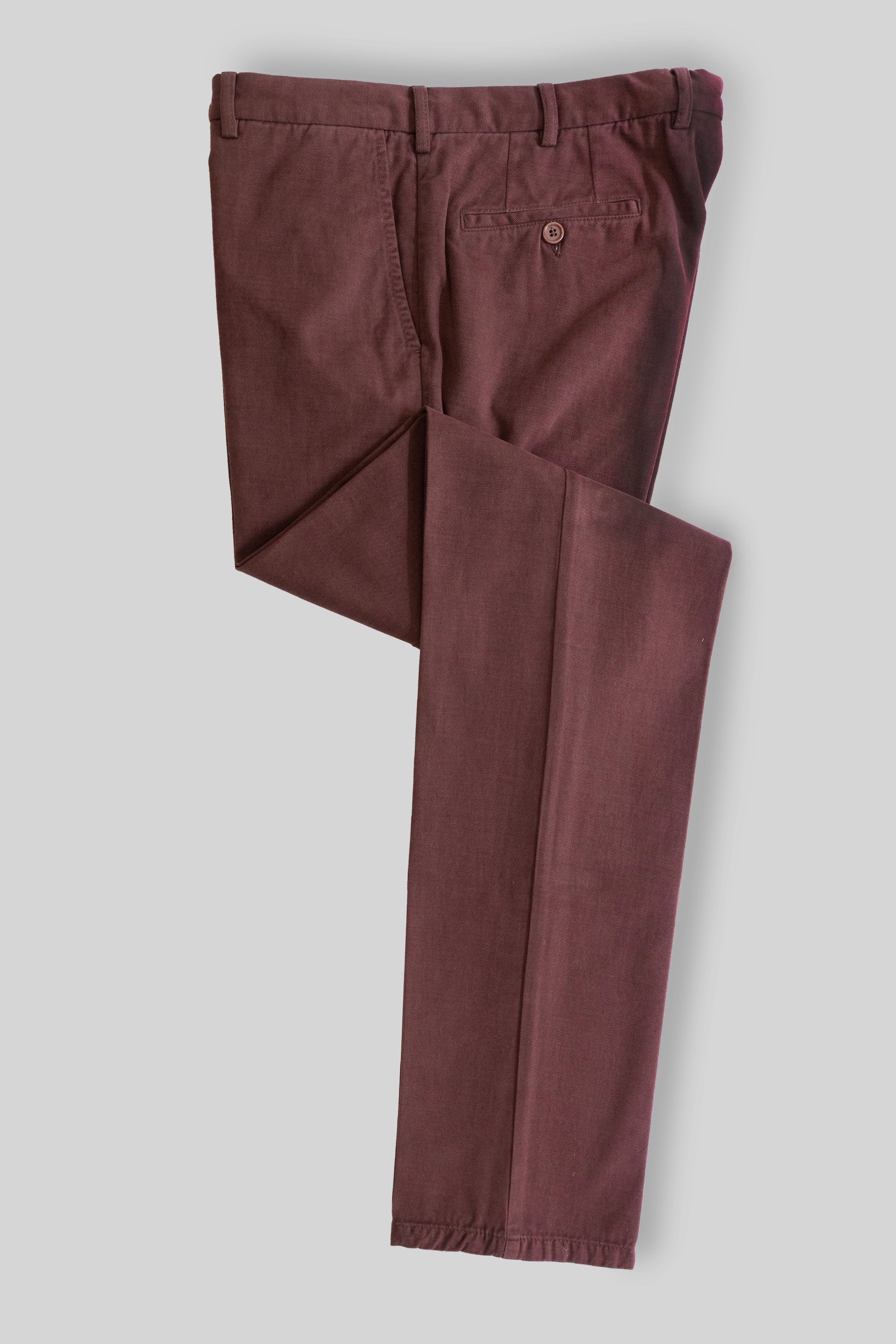 Bordeaux cotton cashmere sport trousers WINTER