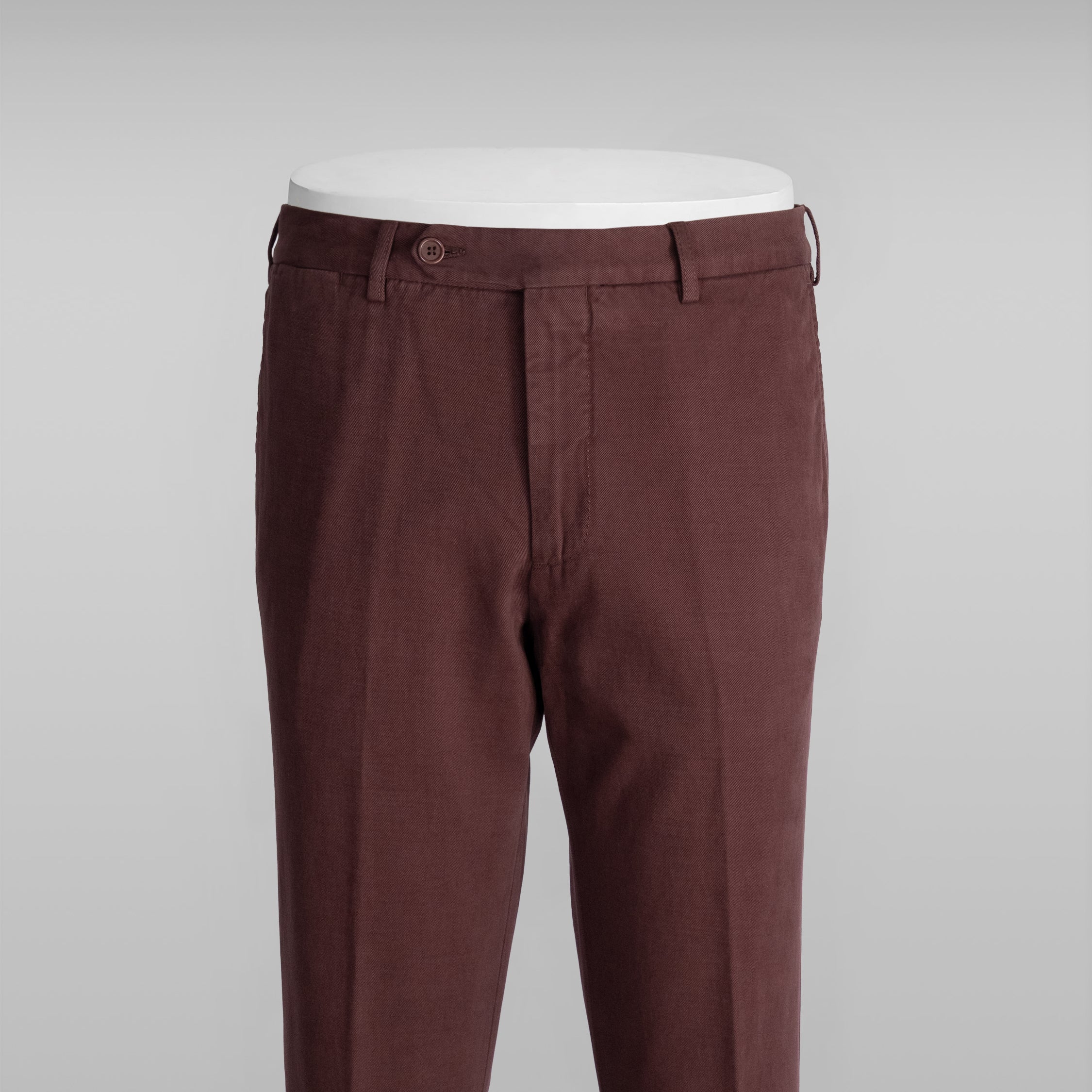 Bordeaux cotton cashmere sport trousers WINTER