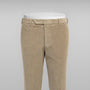 Beige corduroy sport trousers