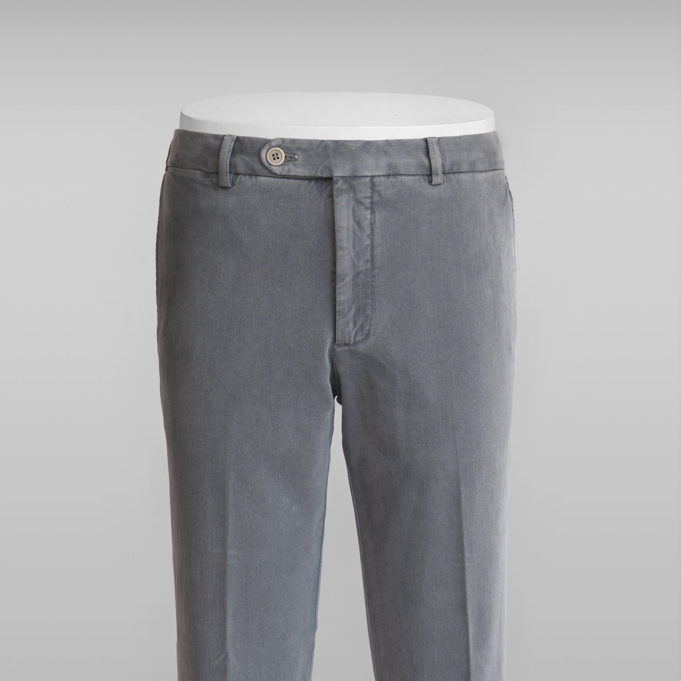 Pantaloni sportivi in cotone elastan grigio