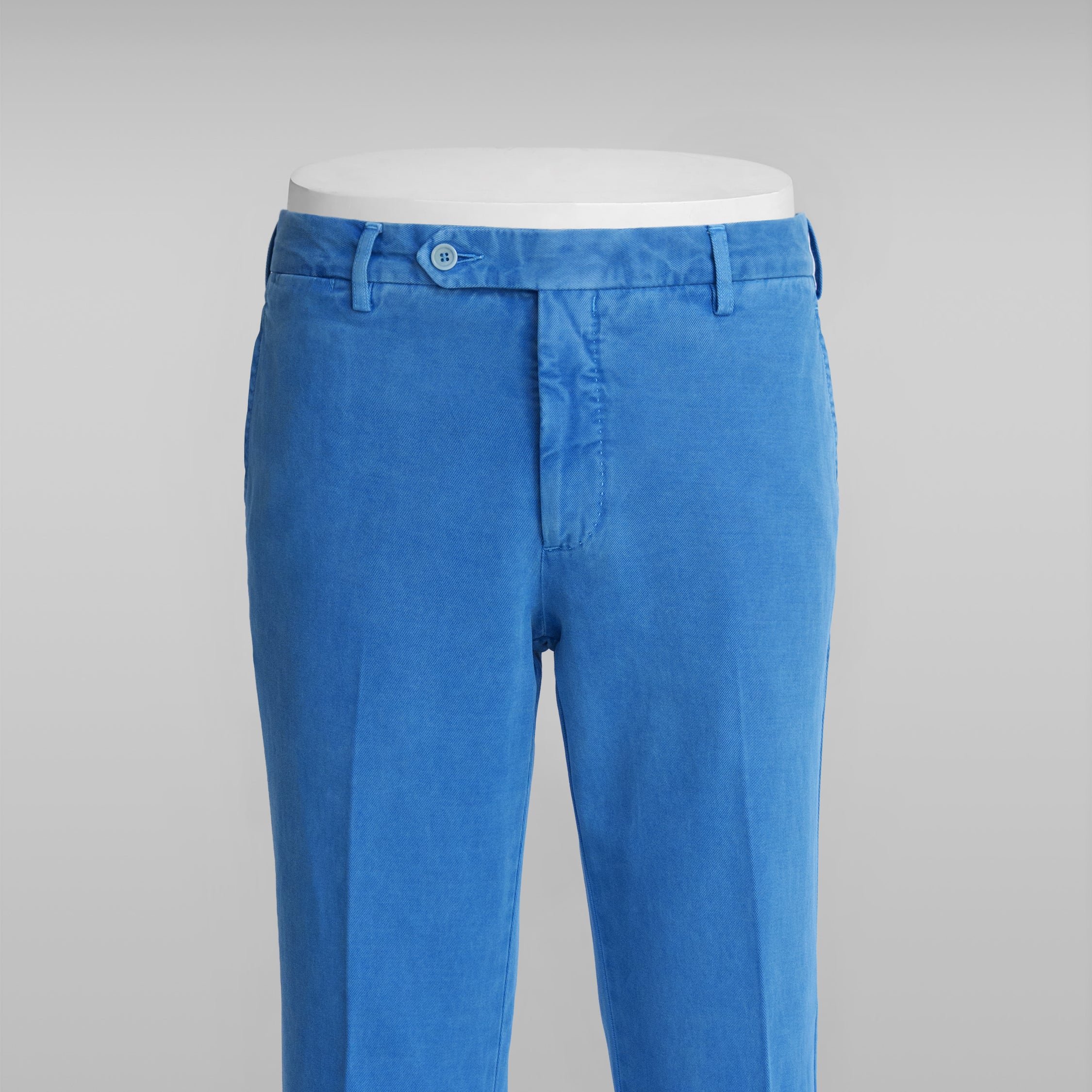 Pantaloni sportivi in cotone e cashmere blu oceano