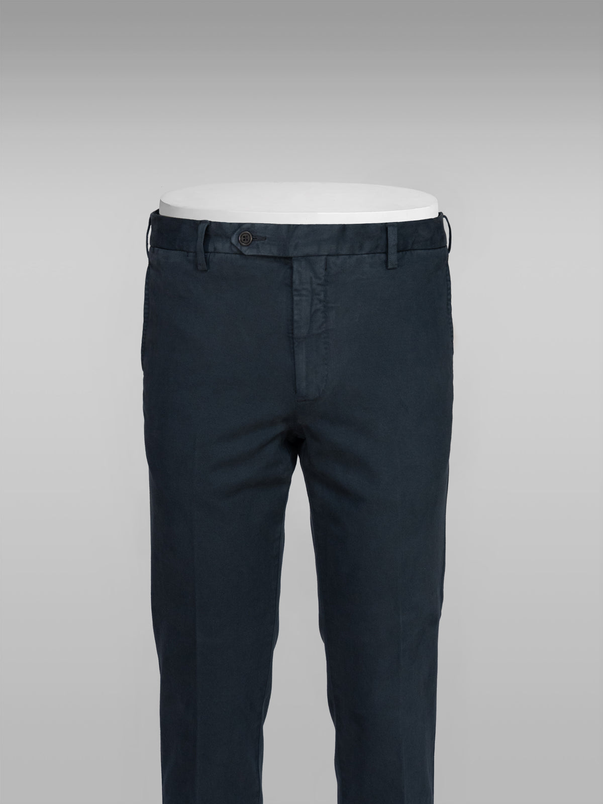 Dark blue cotton wool sport trousers