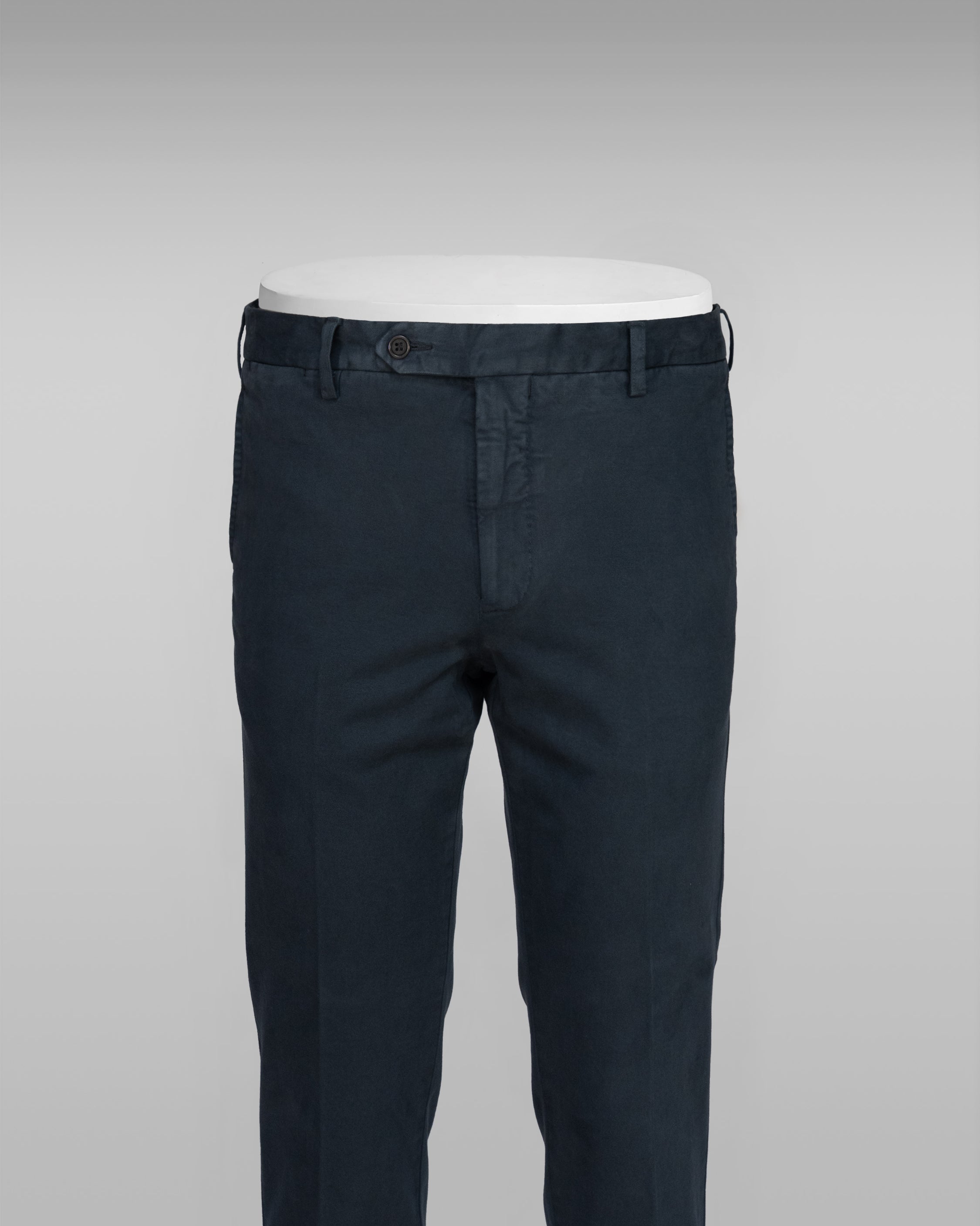 Dark blue cotton cashmere sport trousers