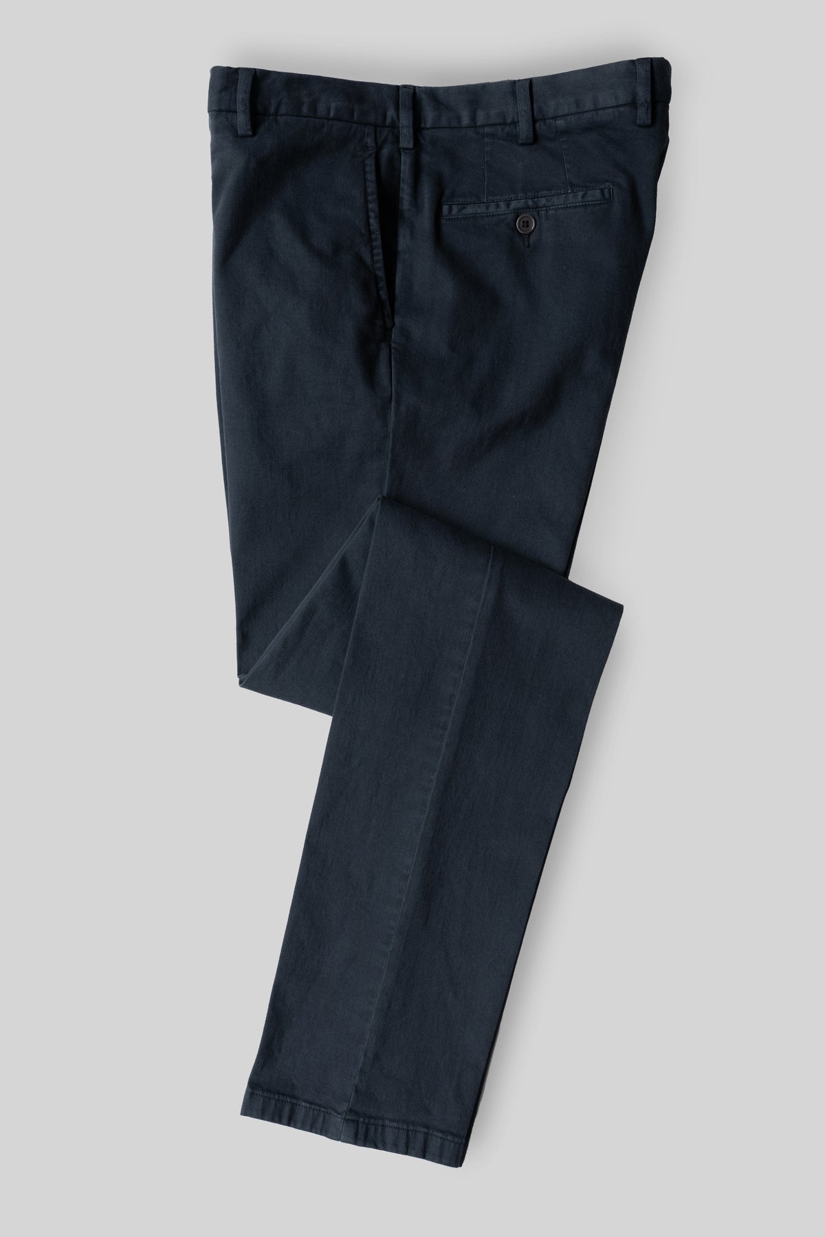 Dark blue cotton cashmere sport trousers