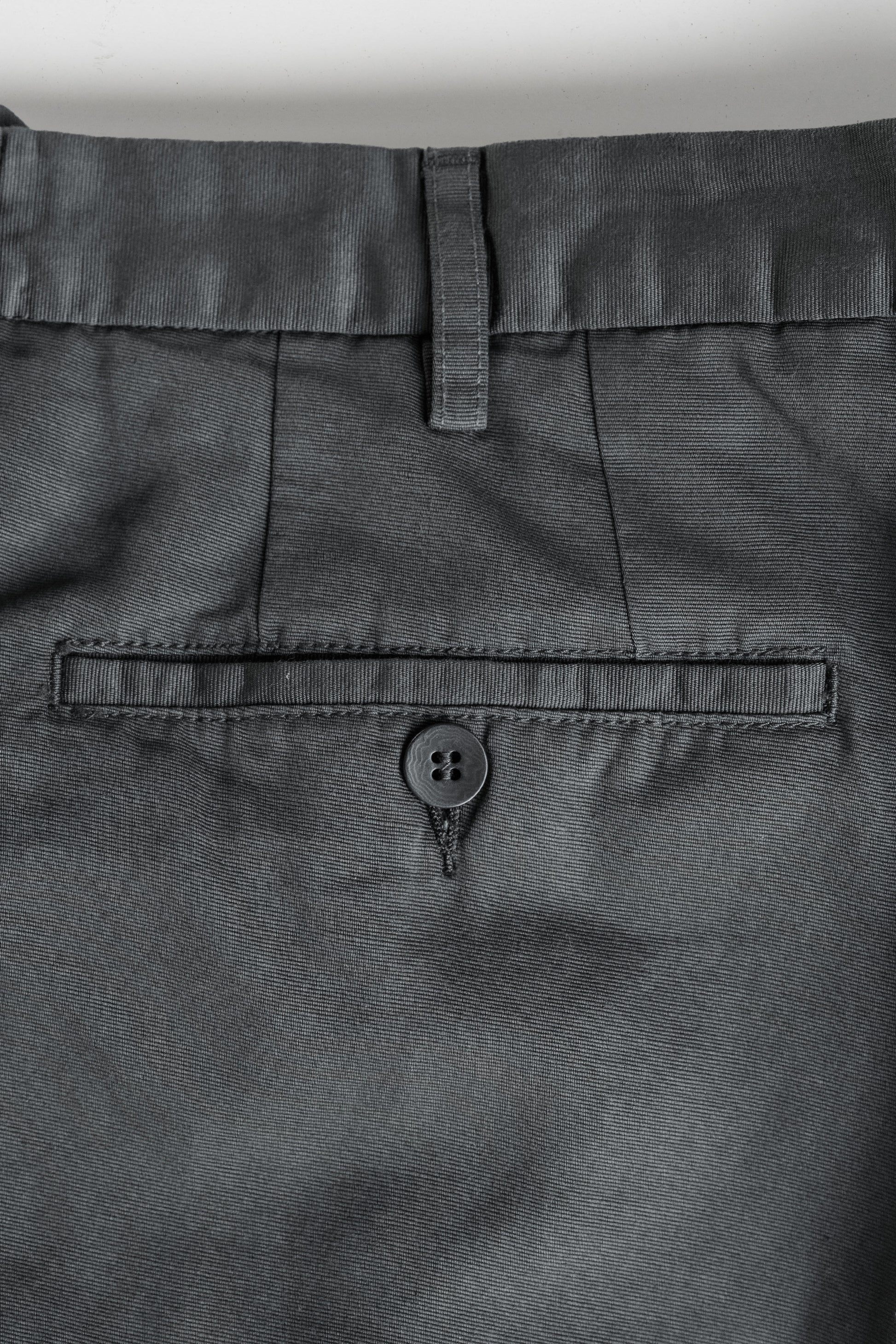 Dark grey cotton linen sport trousers