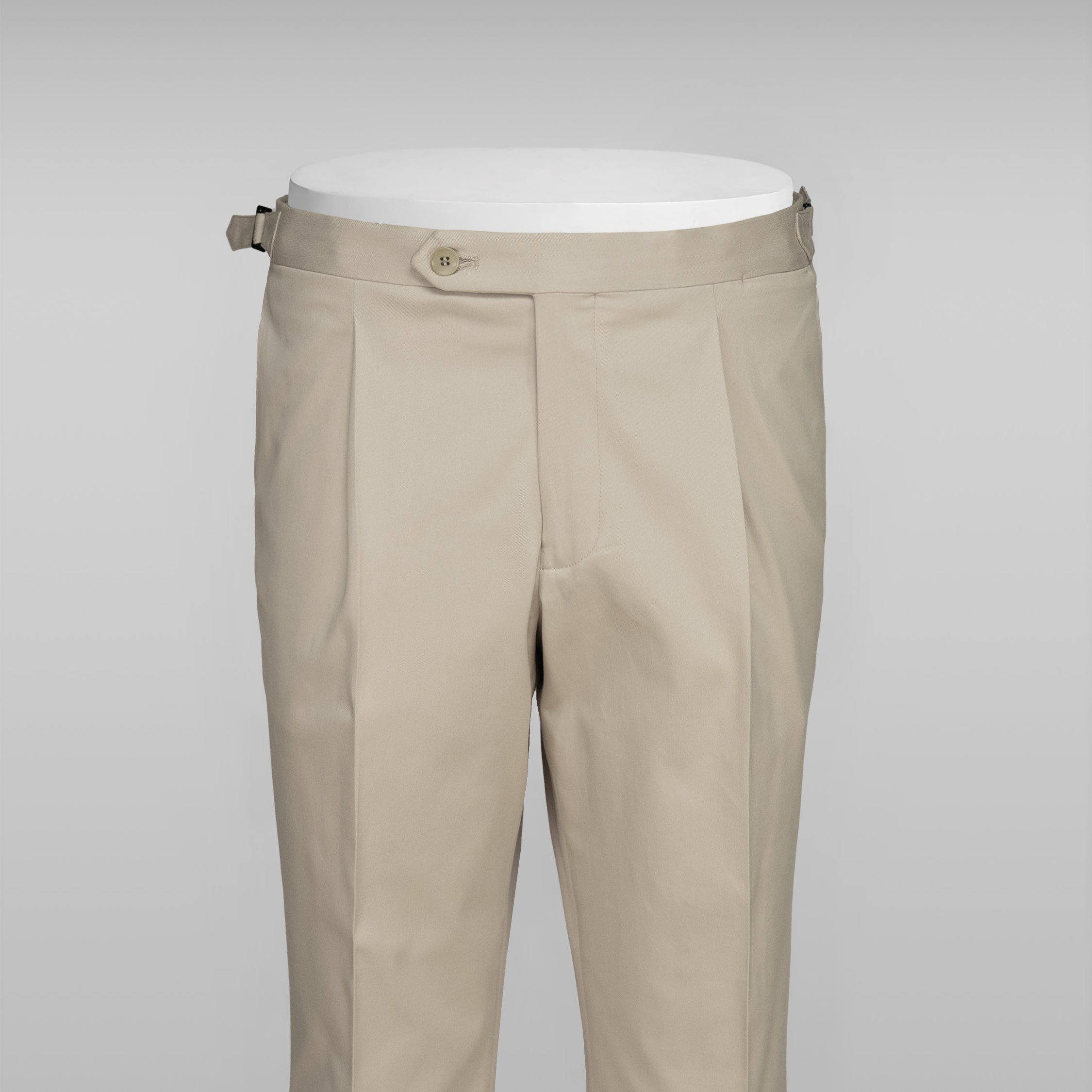 Verona four season chalk cotton elastan trousers