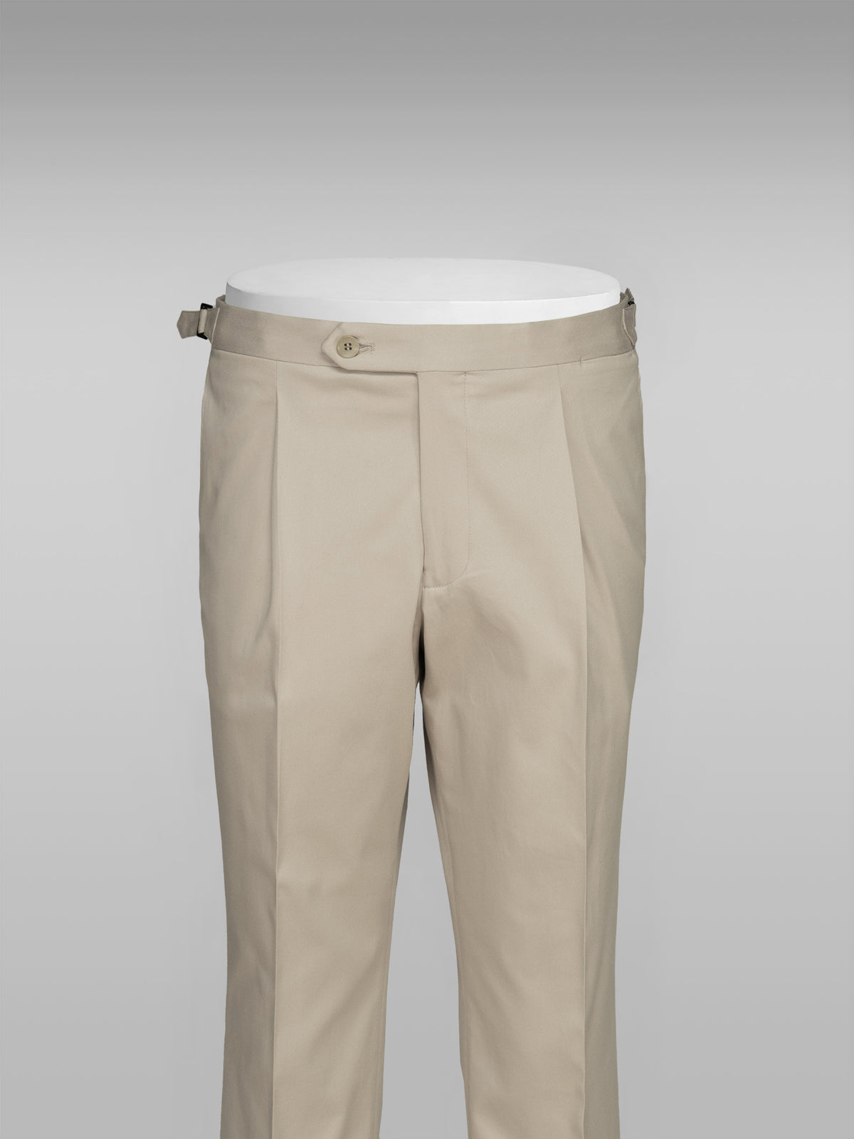 Verona four season chalk cotton elastan trousers