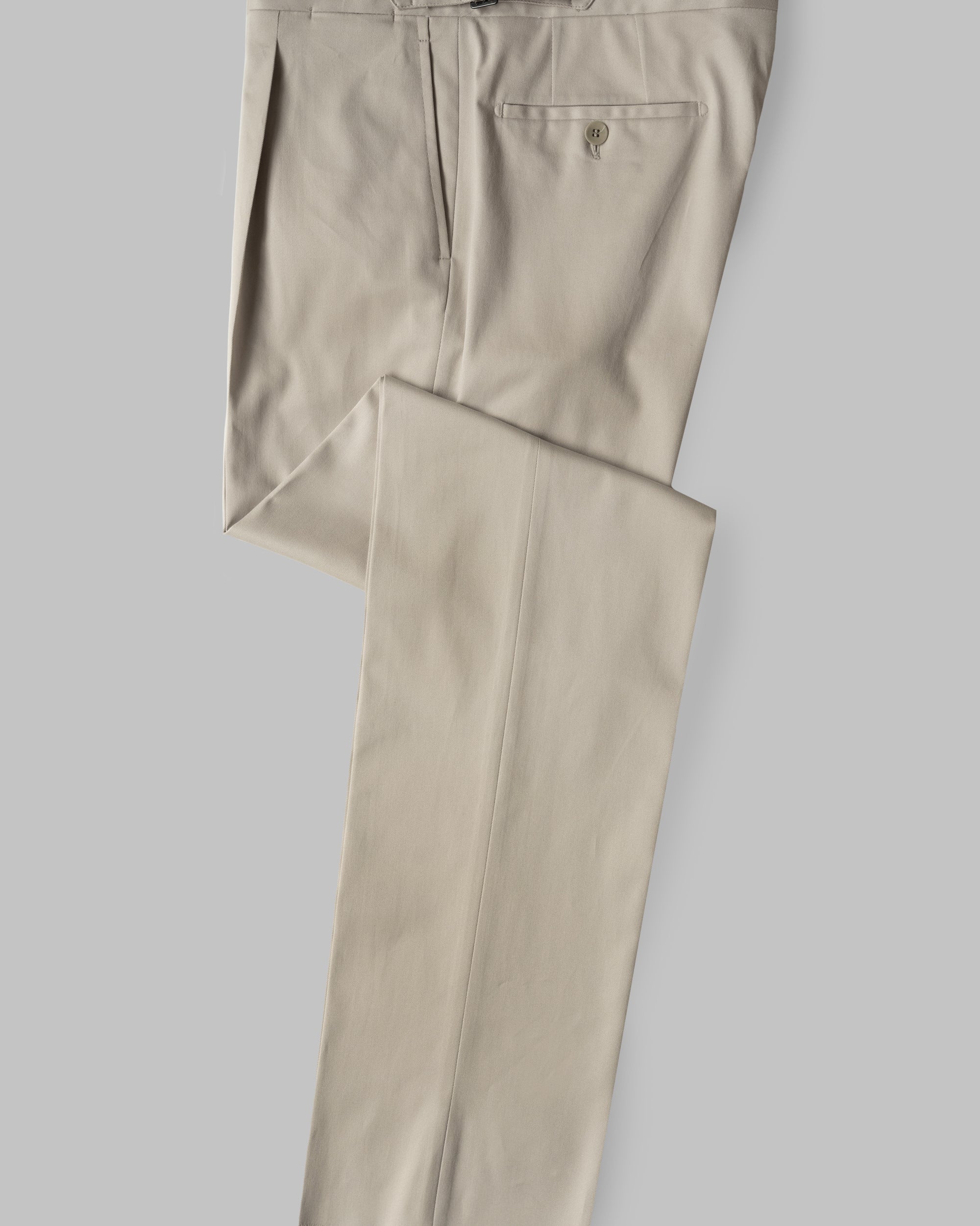 Verona four season chalk cotton elastan trousers