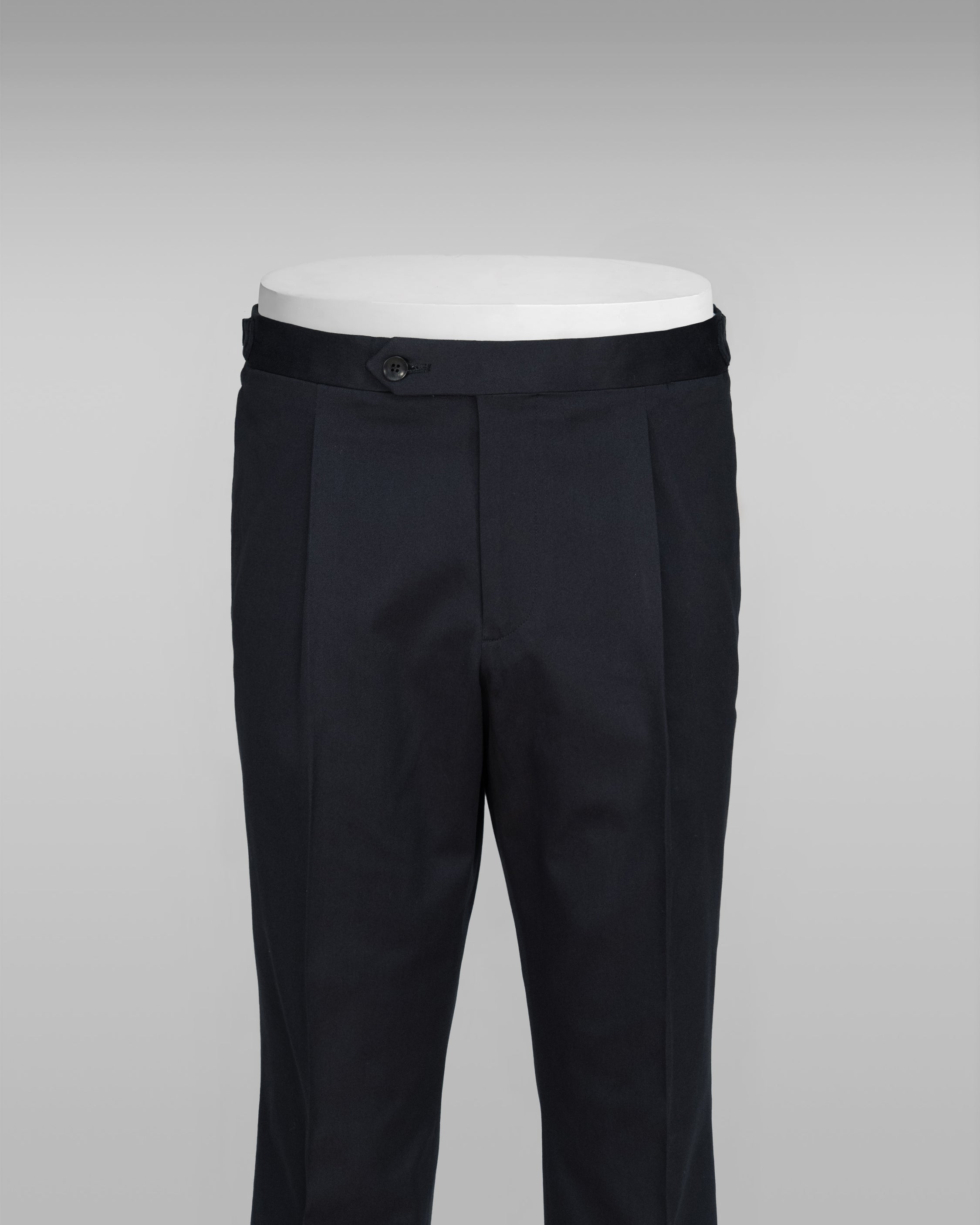 Verona four season dark blue cotton elastan trousers