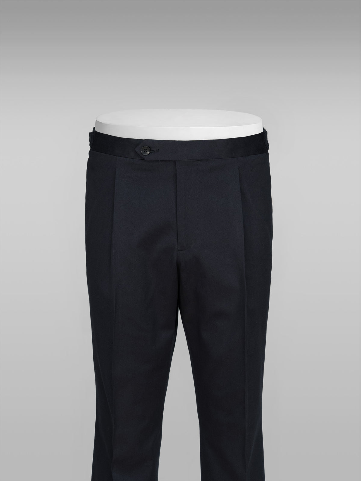 Verona four season dark blue cotton elastan trousers