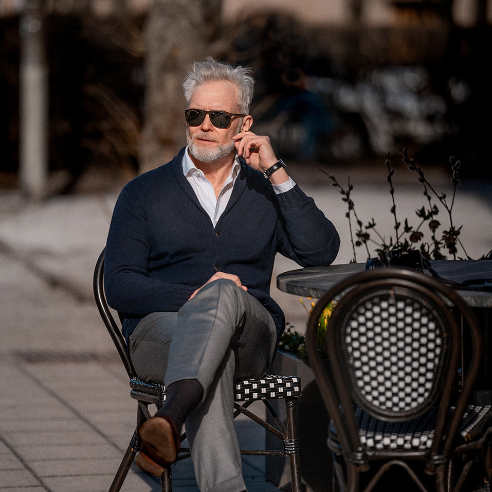 Pisa worsted wool trousers