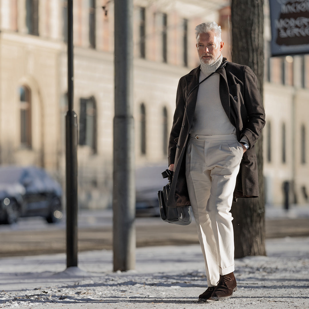 Pantaloni in cotone Como