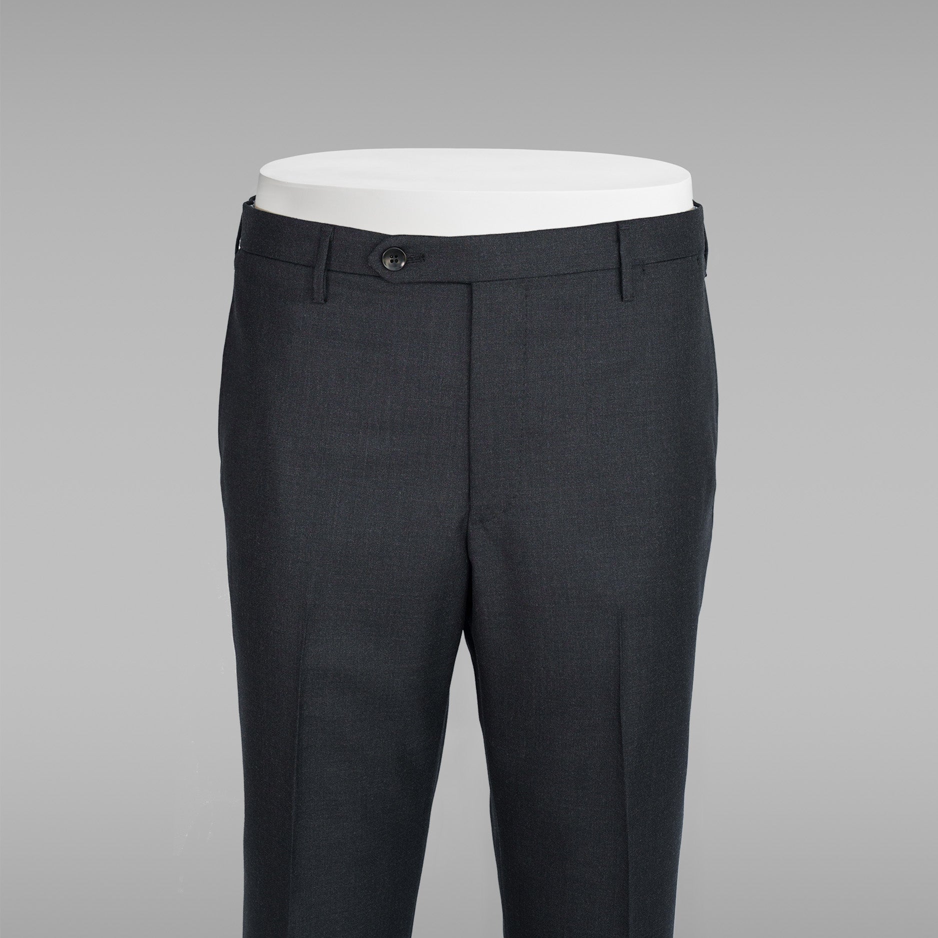 Roma dark grey wool trouser