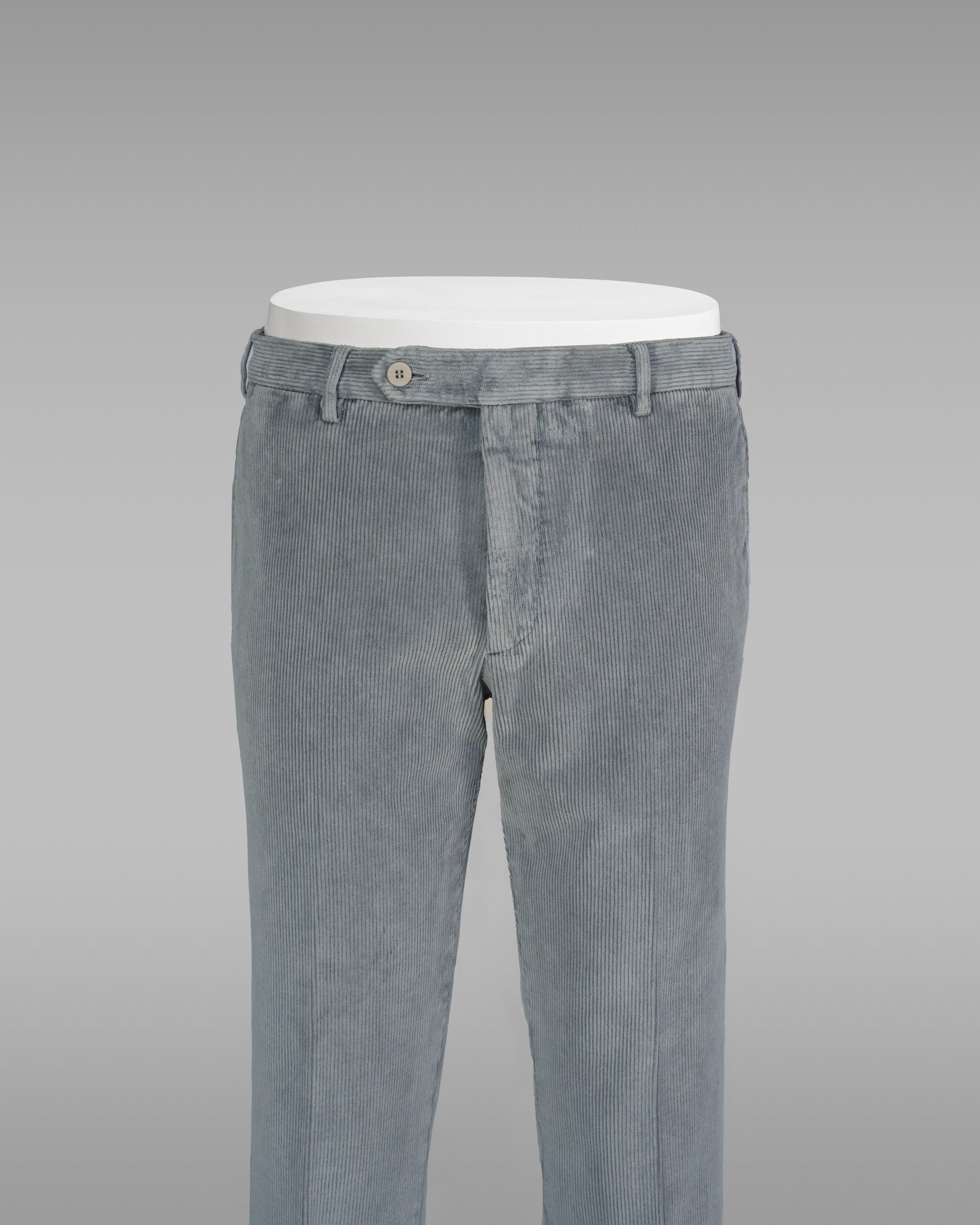 Light grey corduroy sport trousers