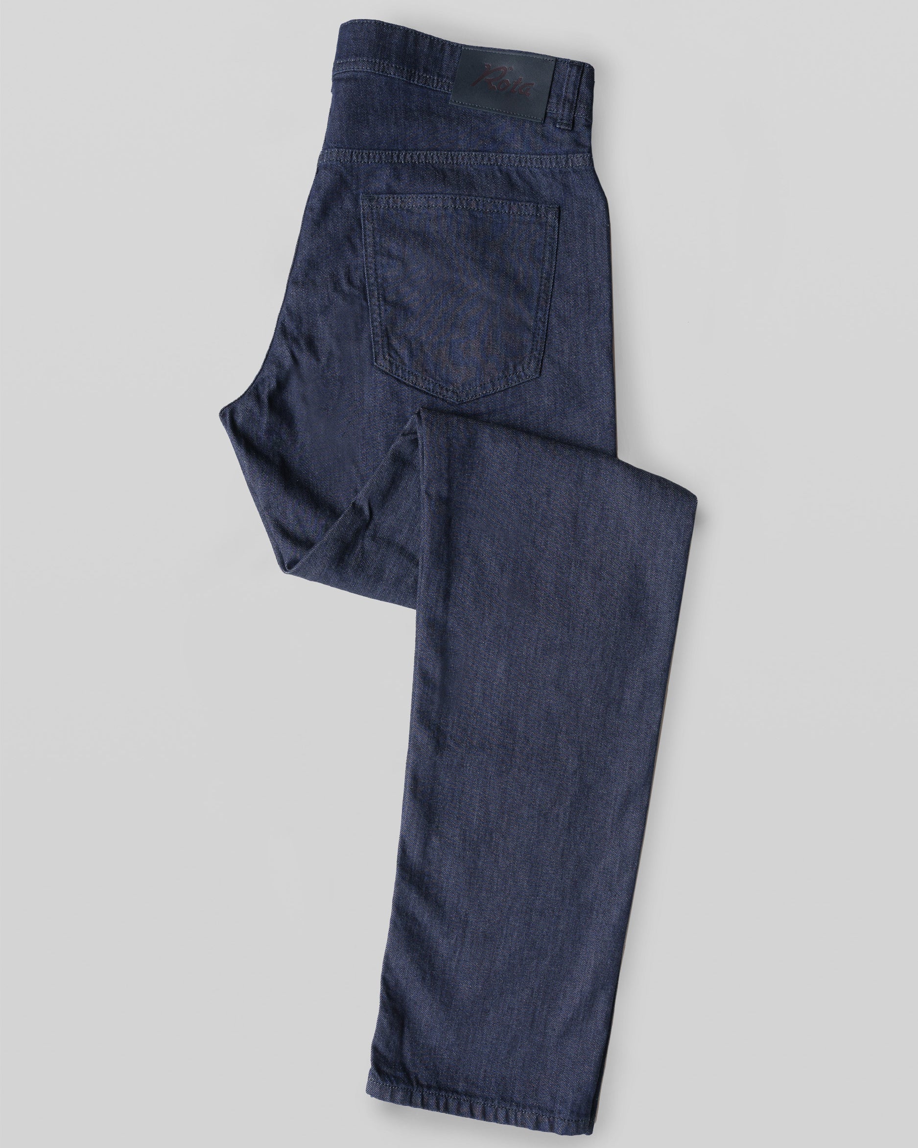 Blue Summer denim cotton 5 pockets trousers