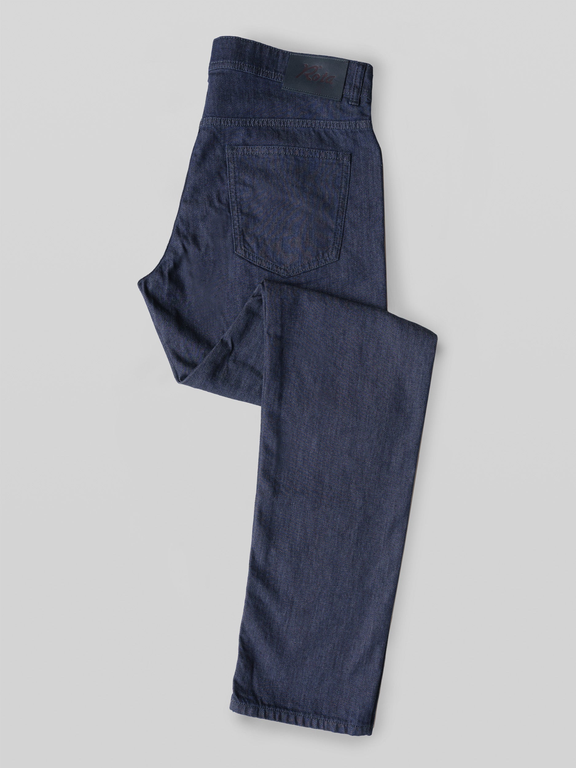 Blue Summer denim cotton 5 pockets trousers