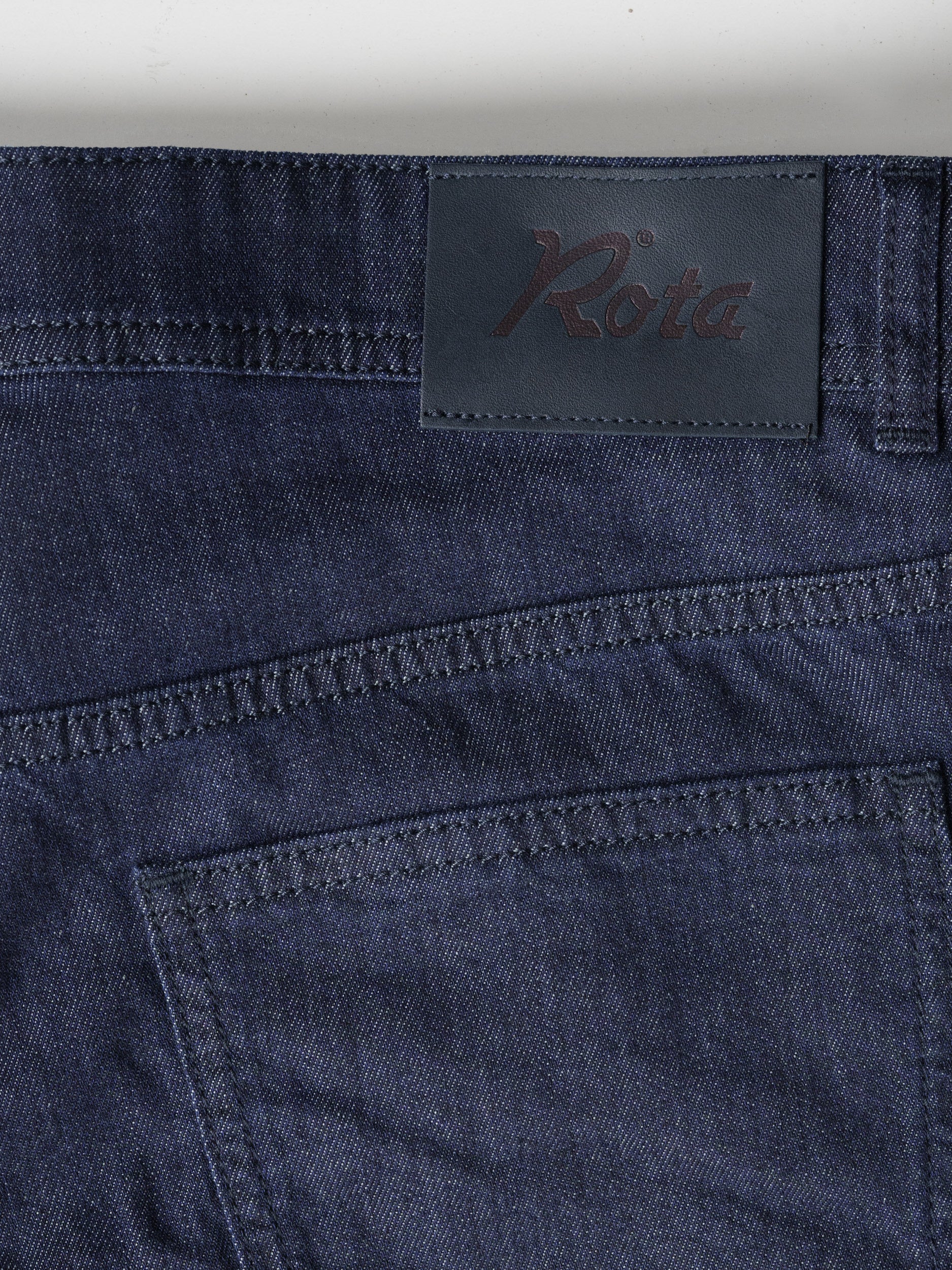 Blue Summer denim cotton 5 pockets trousers