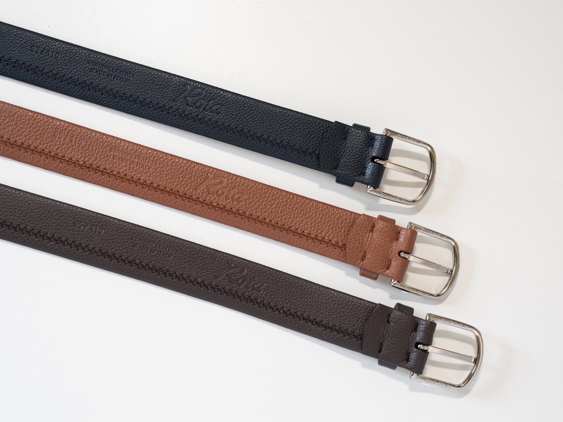 Tubolar Leather Belts