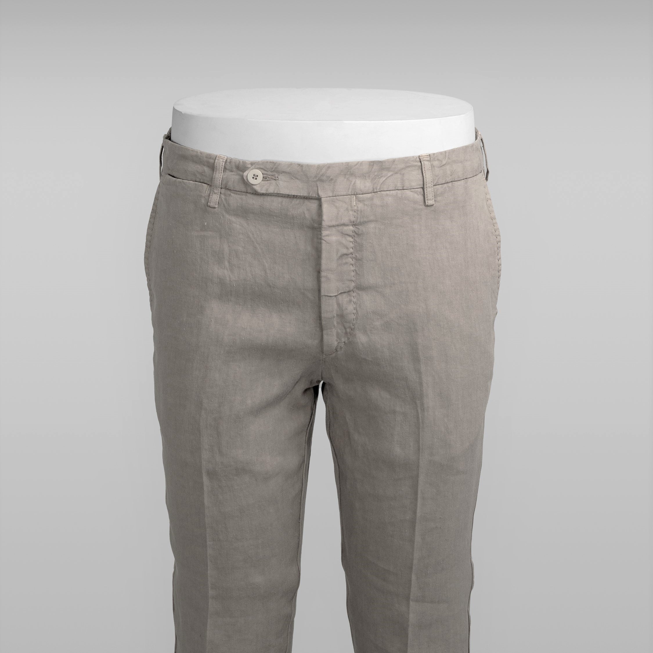 Light Beige linen sport trousers