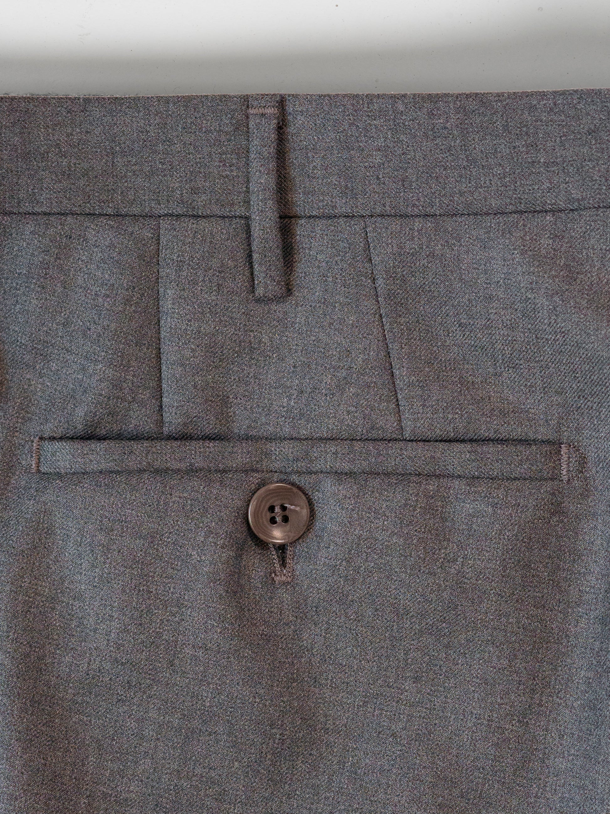 Milano medium grey wool trousers – Rota SRL