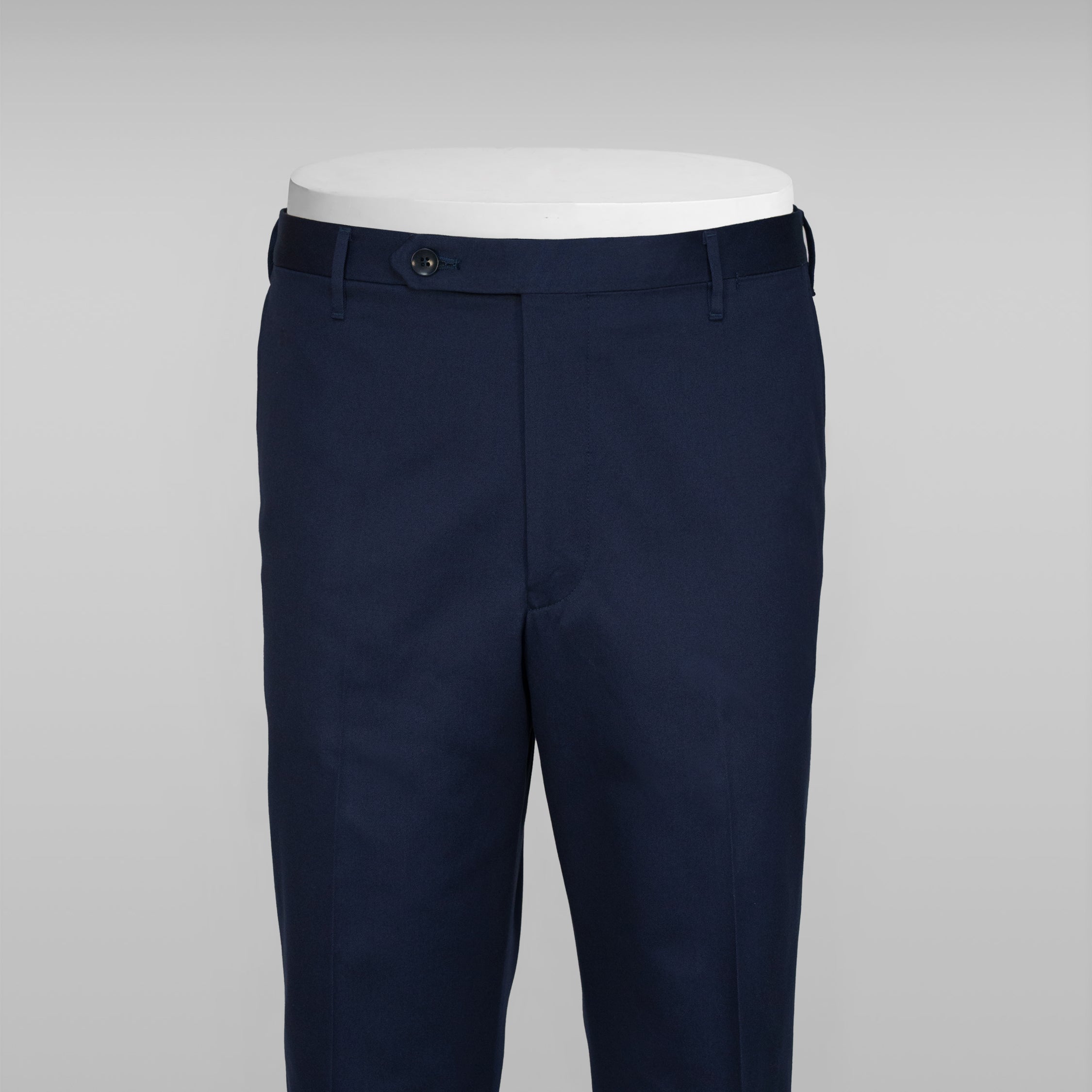 Roma blue cotton trousers