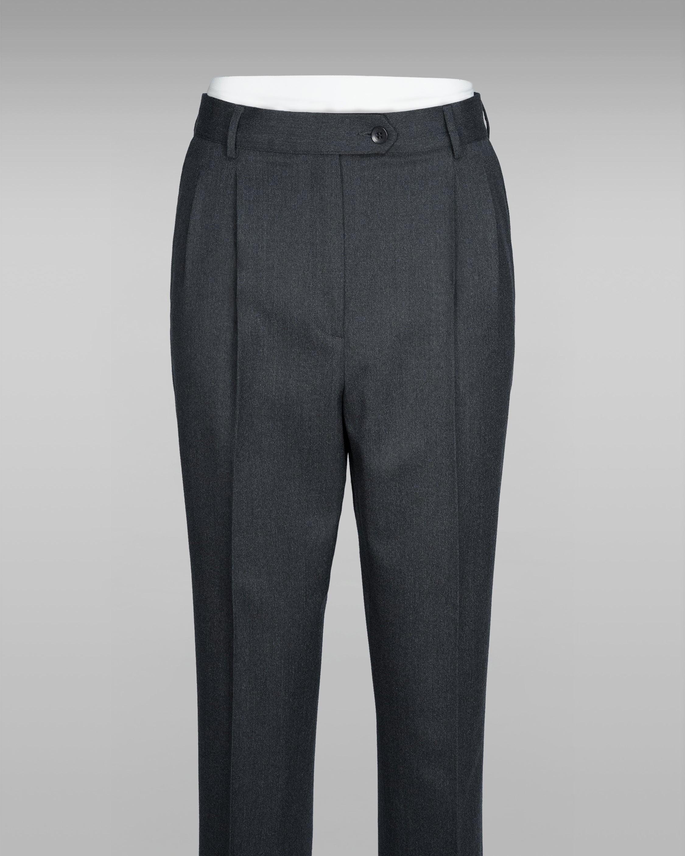 Woman 2-pleats trousers (available in 2 colors)