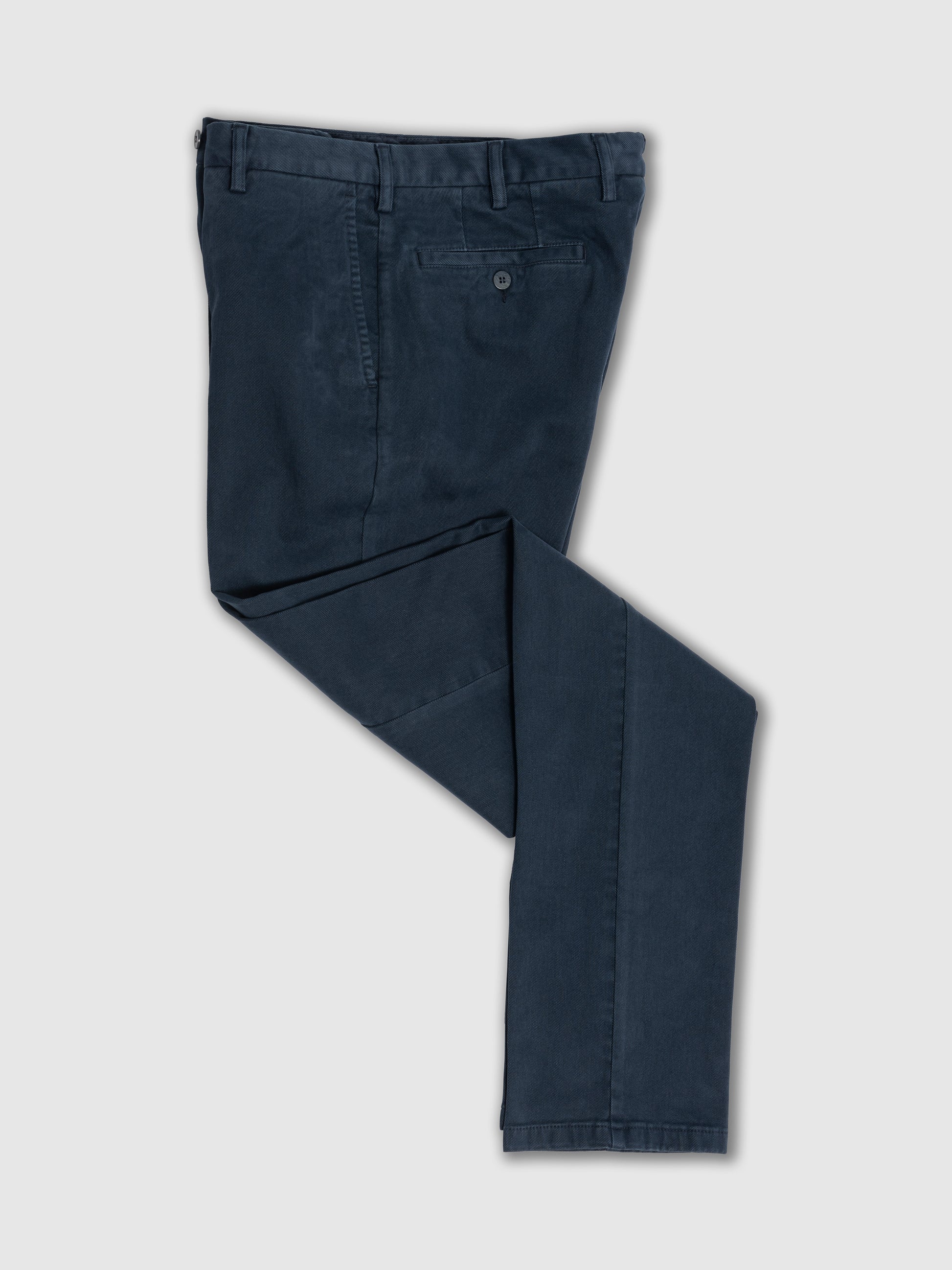 Dark blue cotton elastan sport trousers – Rota SRL