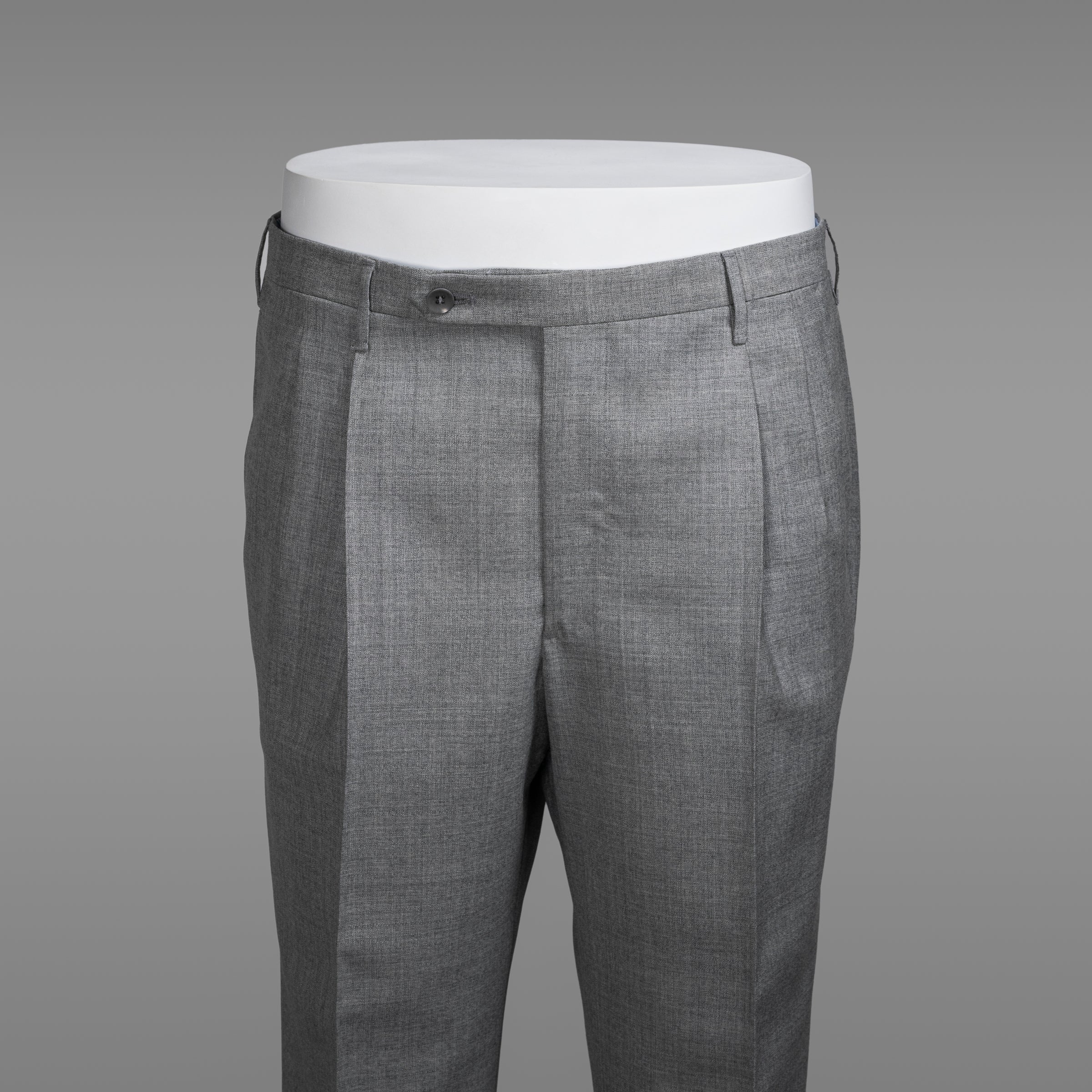 Pantaloni in lana grigio Milano