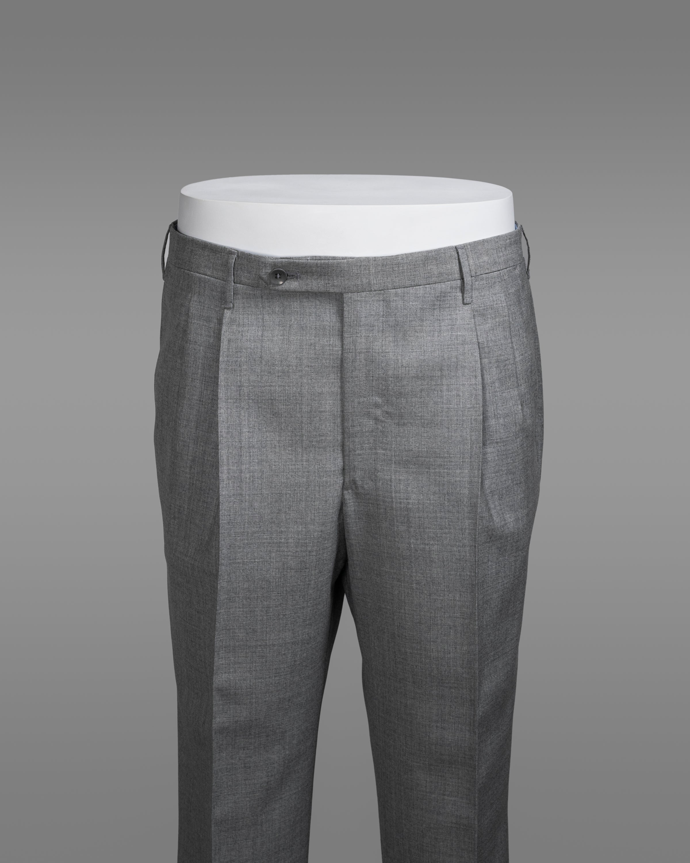 Milano grey wool trousers